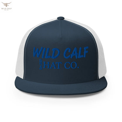 Royal Blue Signature Trucker Cap - Wild Calf Hat Company