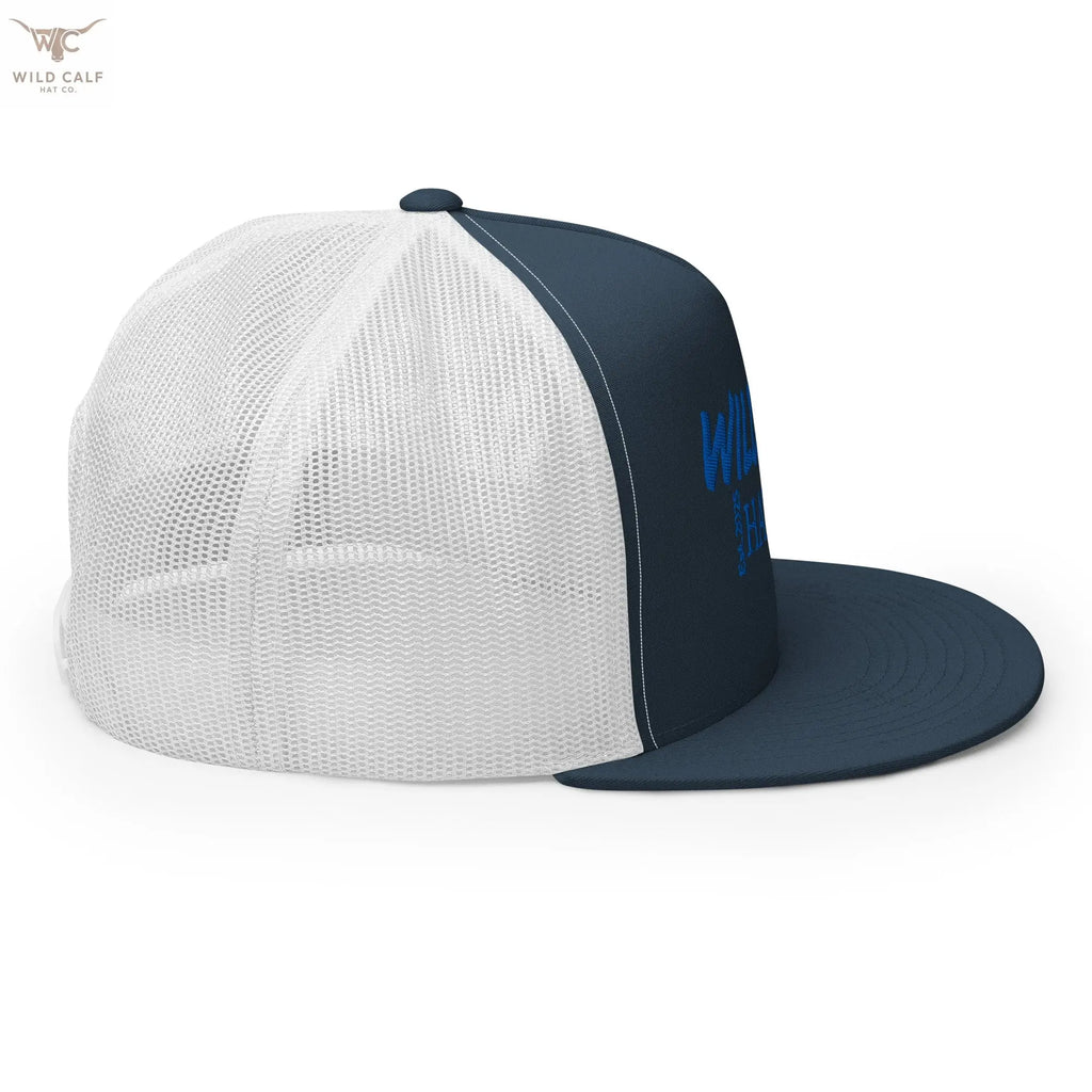 Royal Blue Signature Trucker Cap - Wild Calf Hat Company