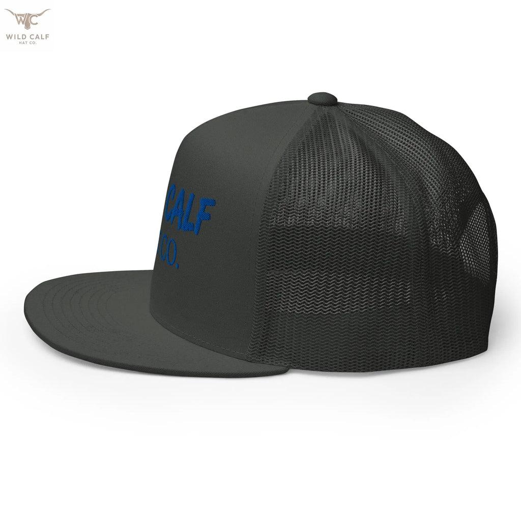 Royal Blue Signature Trucker Cap - Wild Calf Hat Company