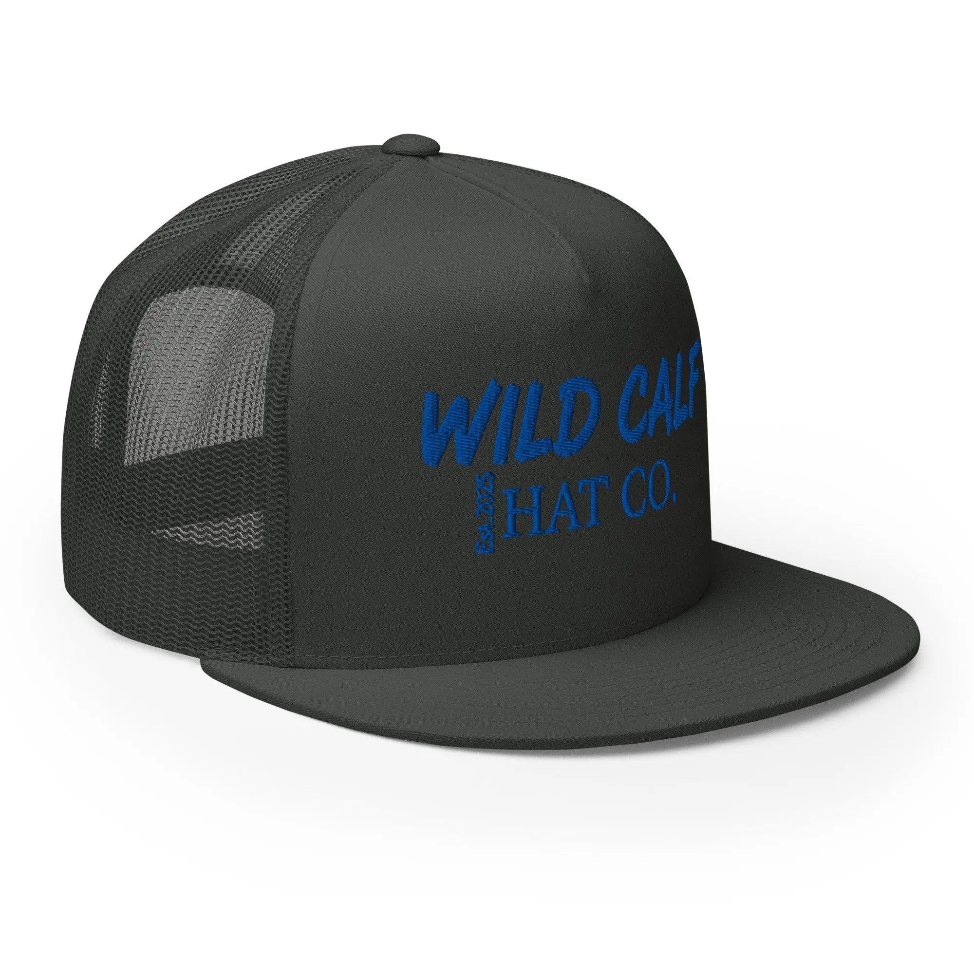 Royal Blue Signature Trucker Cap - Wild Calf Hat Company