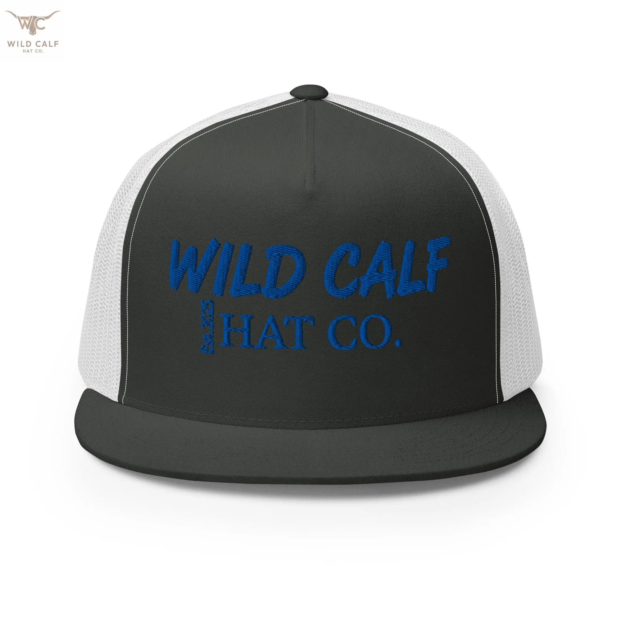 Royal Blue Signature Trucker Cap - Wild Calf Hat Company