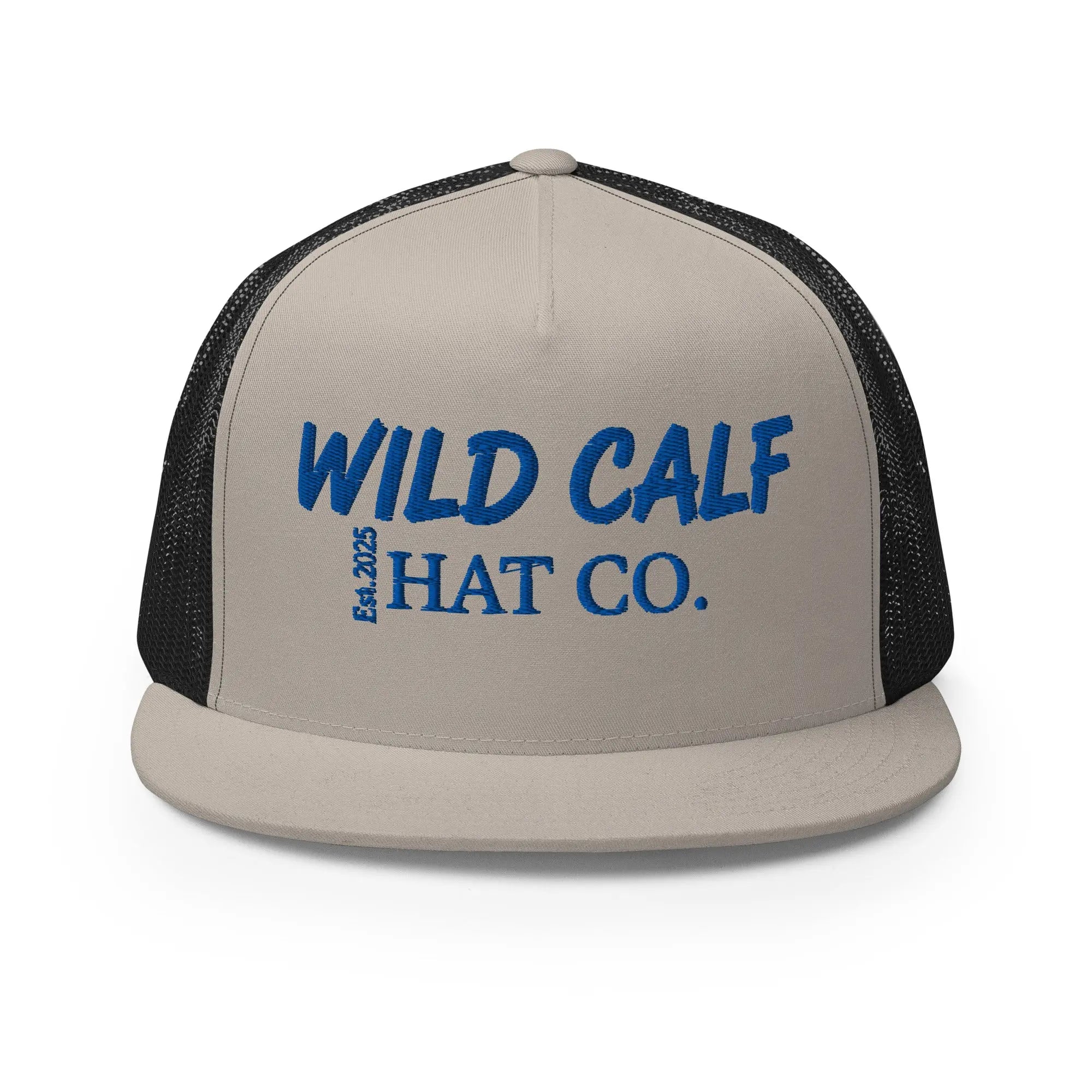 Royal Blue Signature Trucker Cap - Wild Calf Hat Company