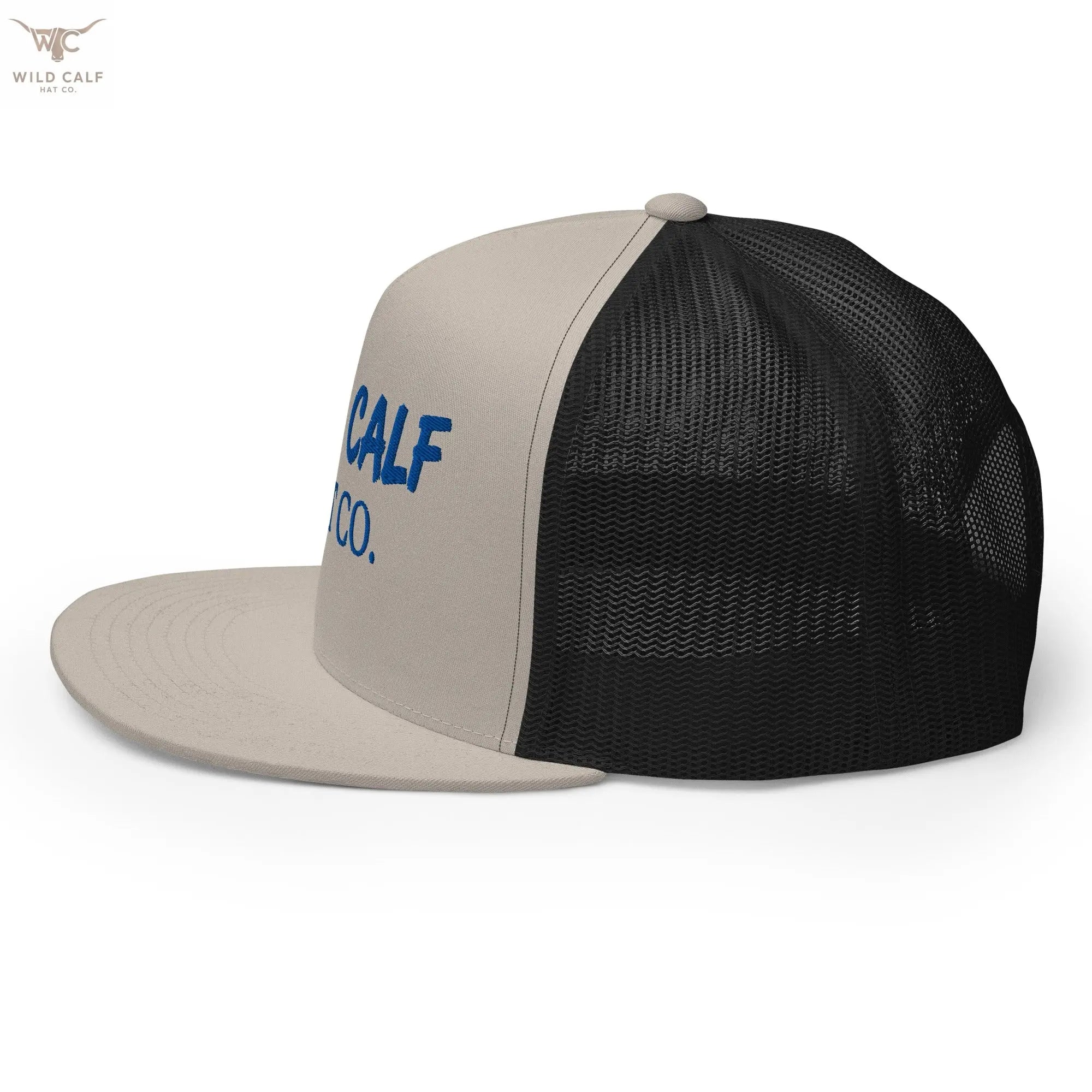 Royal Blue Signature Trucker Cap - Wild Calf Hat Company