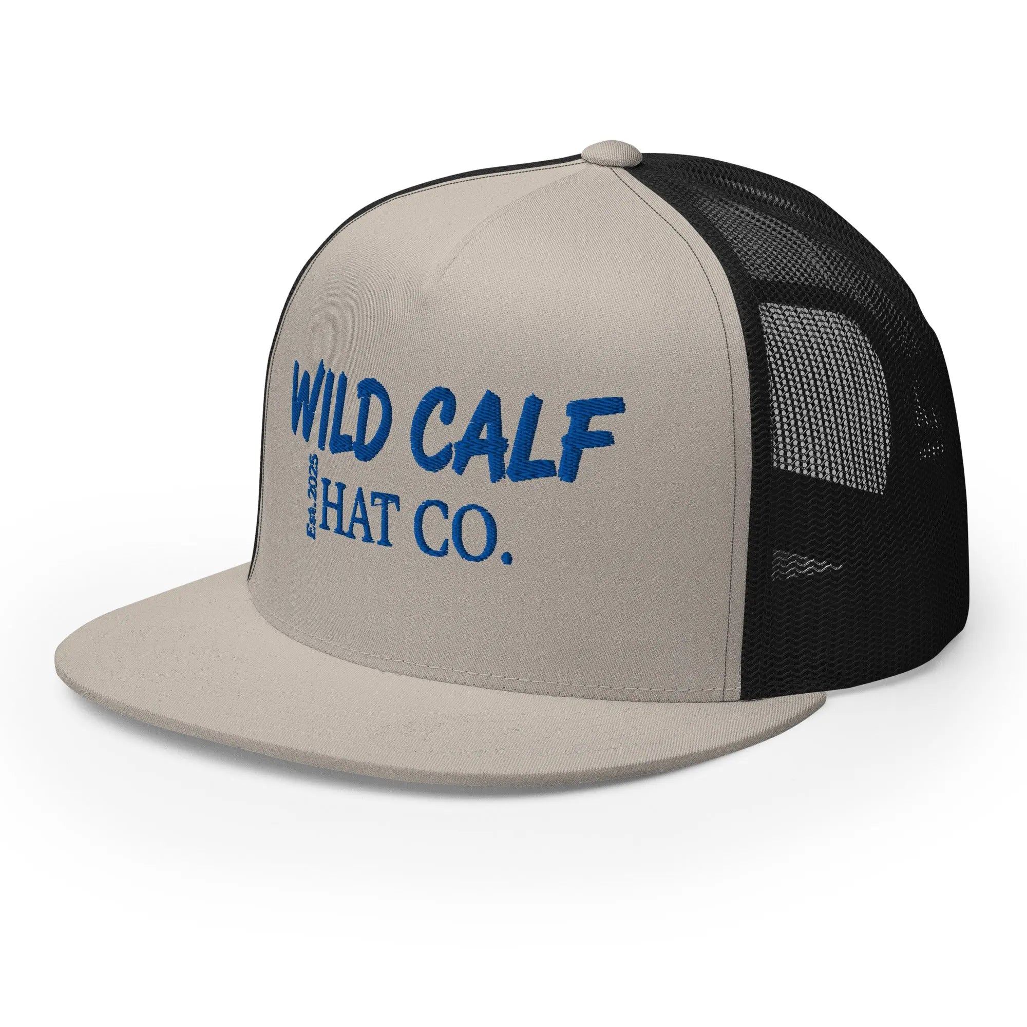 Royal Blue Signature Trucker Cap - Wild Calf Hat Company