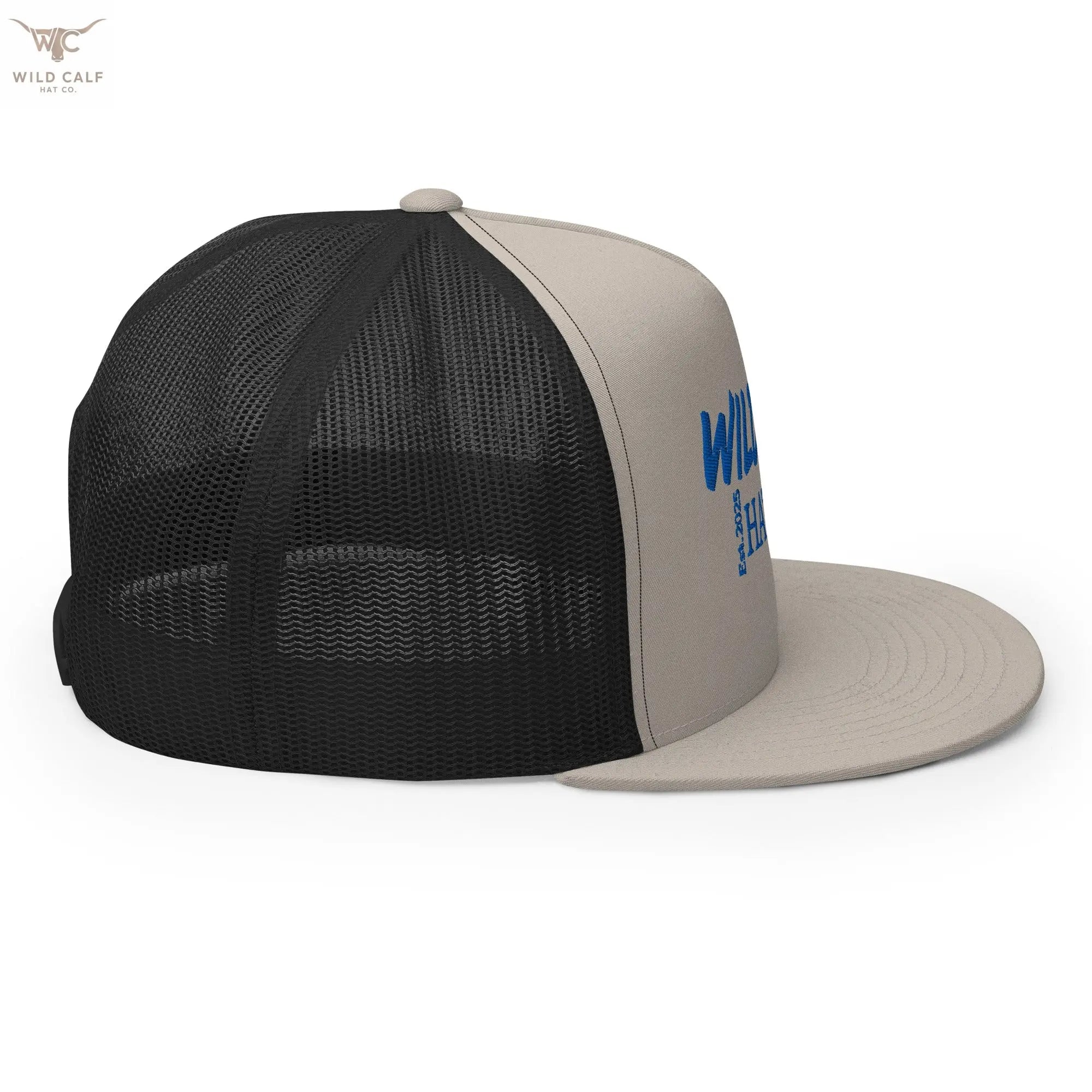 Royal Blue Signature Trucker Cap - Wild Calf Hat Company