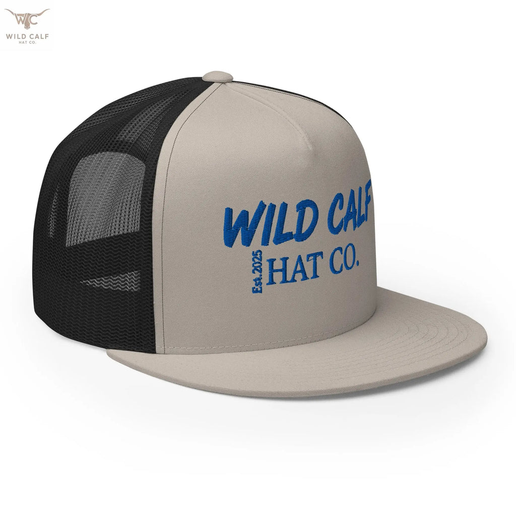 Royal Blue Signature Trucker Cap - Wild Calf Hat Company