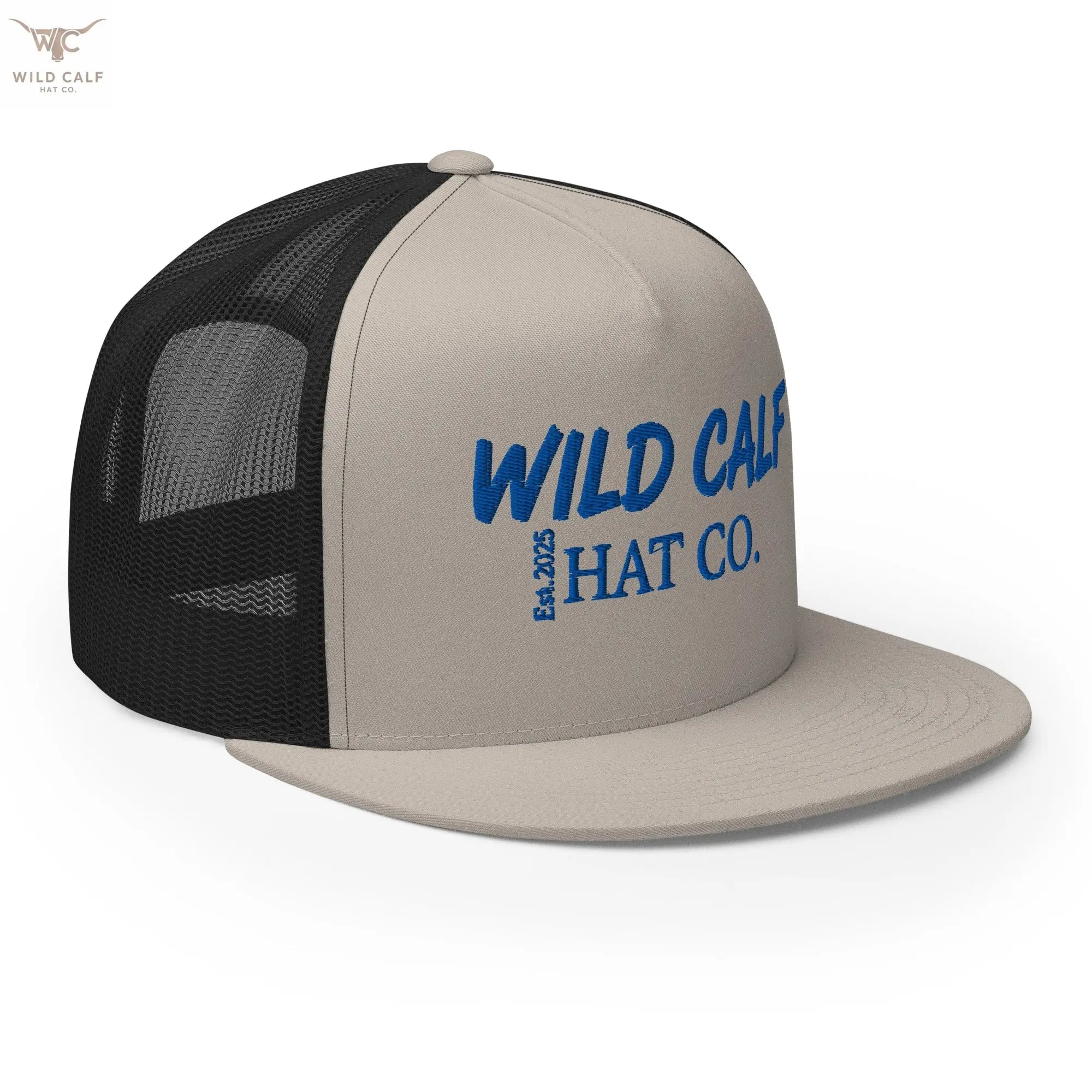 Royal Blue Signature Trucker Cap - Wild Calf Hat Company