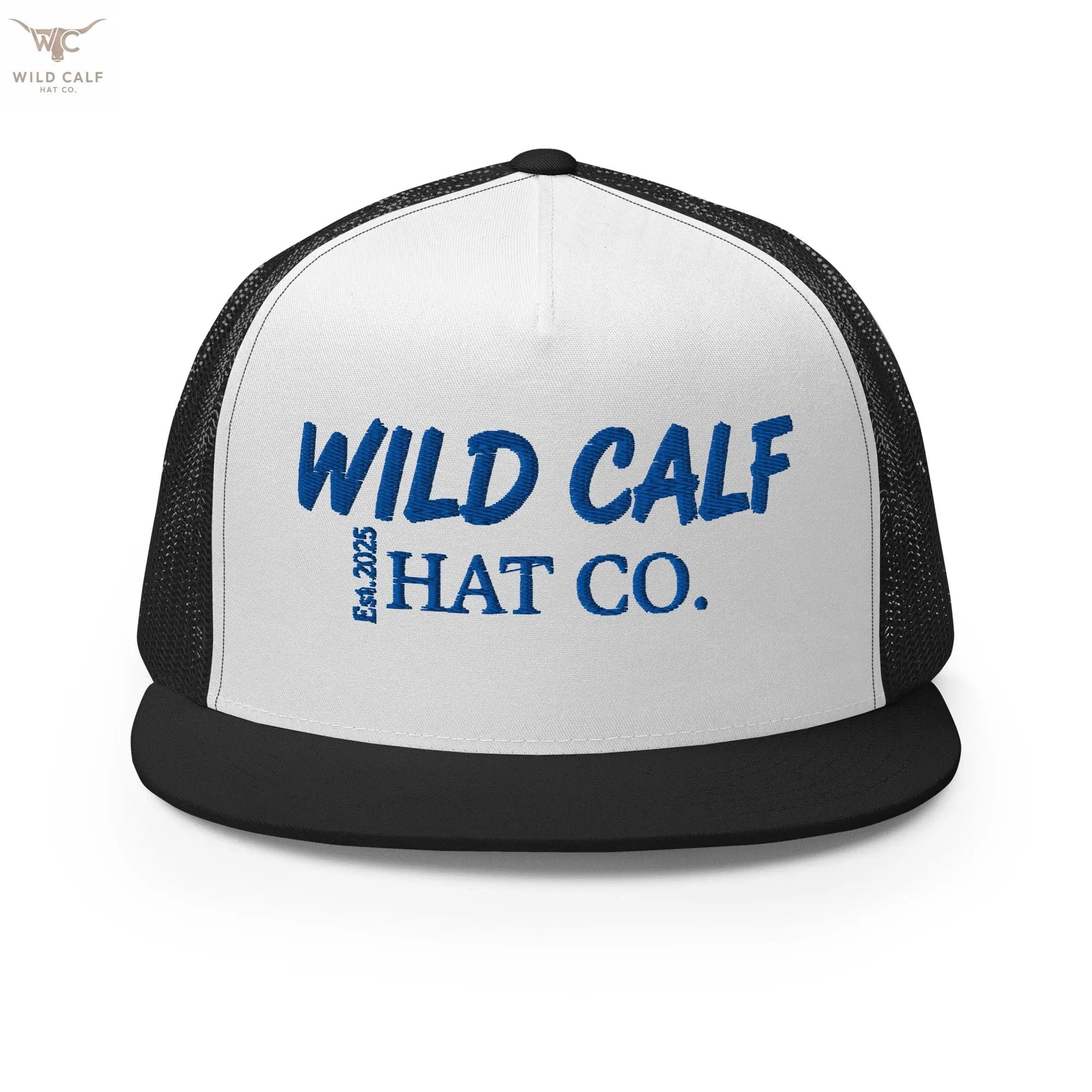 Royal Blue Signature Trucker Cap - Wild Calf Hat Company
