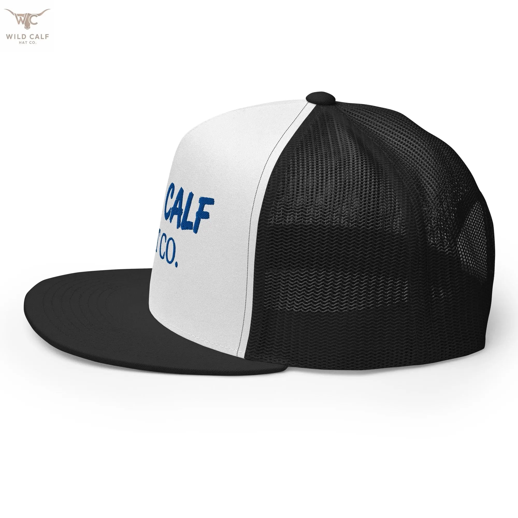 Royal Blue Signature Trucker Cap - Wild Calf Hat Company
