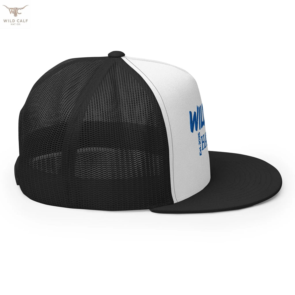 Royal Blue Signature Trucker Cap - Wild Calf Hat Company