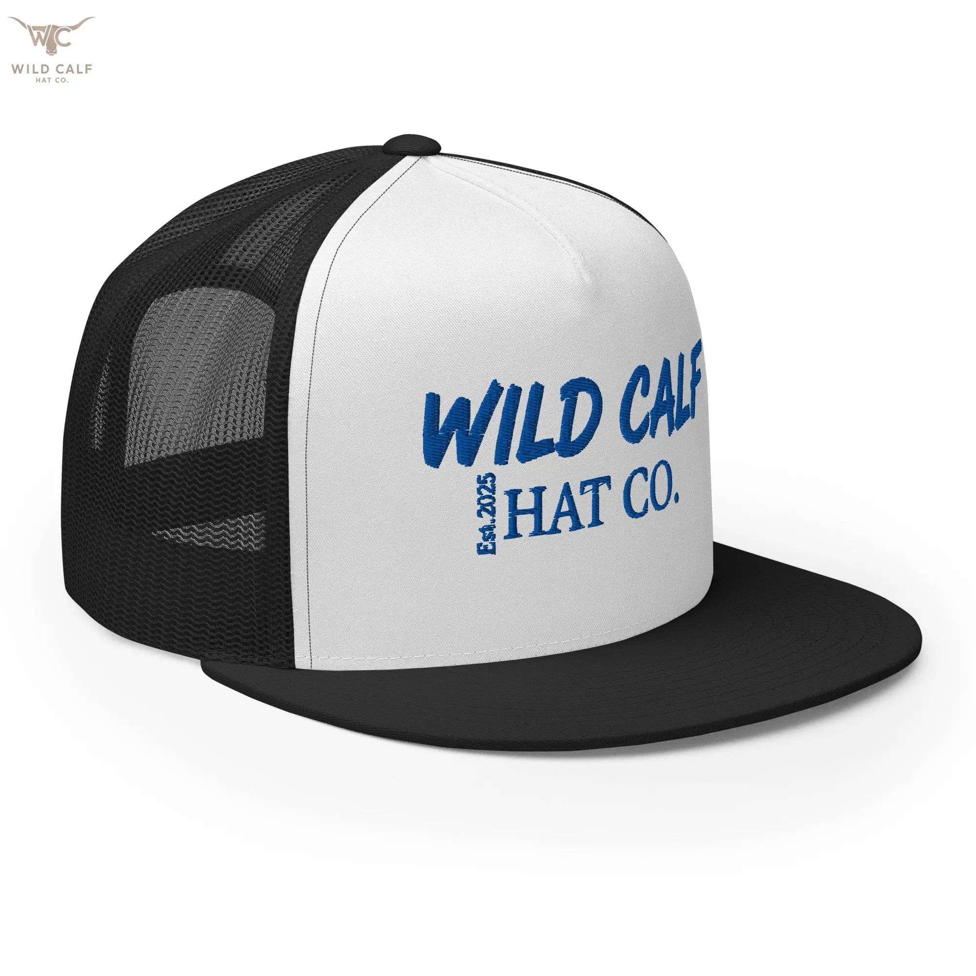 Royal Blue Signature Trucker Cap - Wild Calf Hat Company
