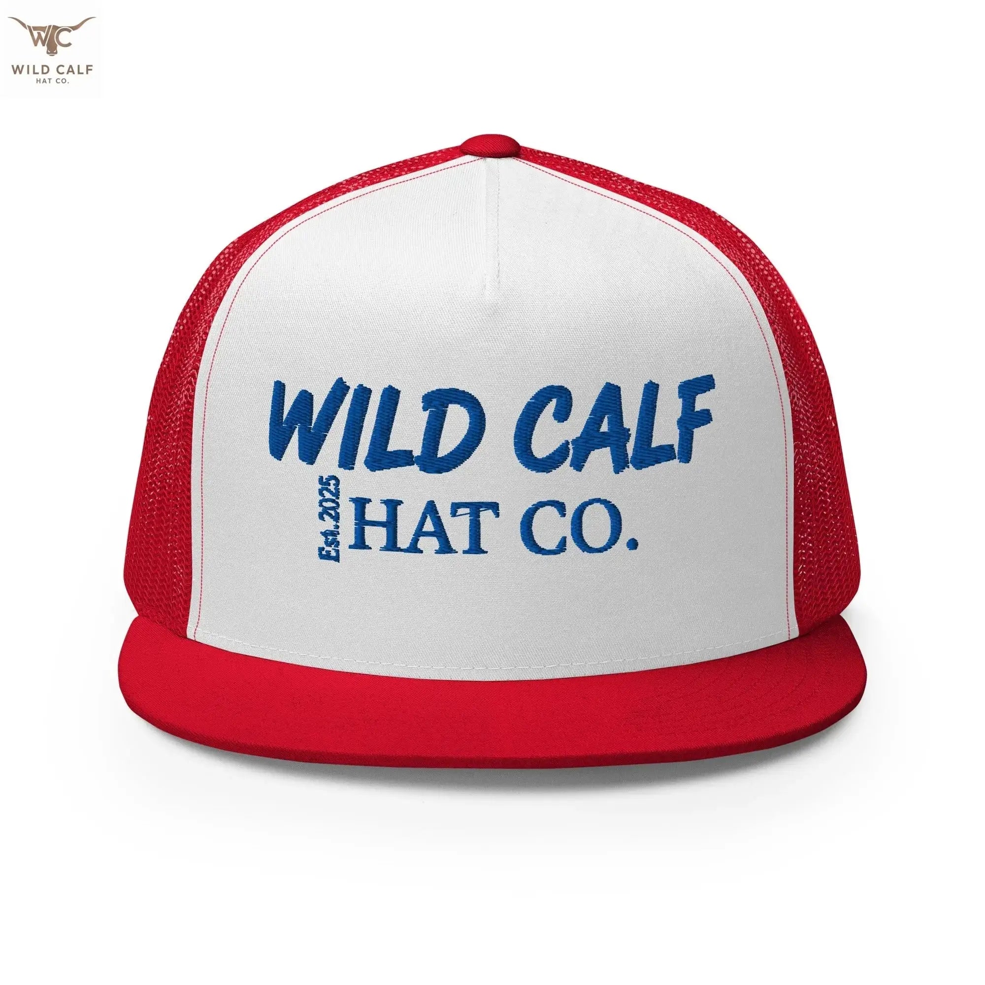Royal Blue Signature Trucker Cap - Wild Calf Hat Company