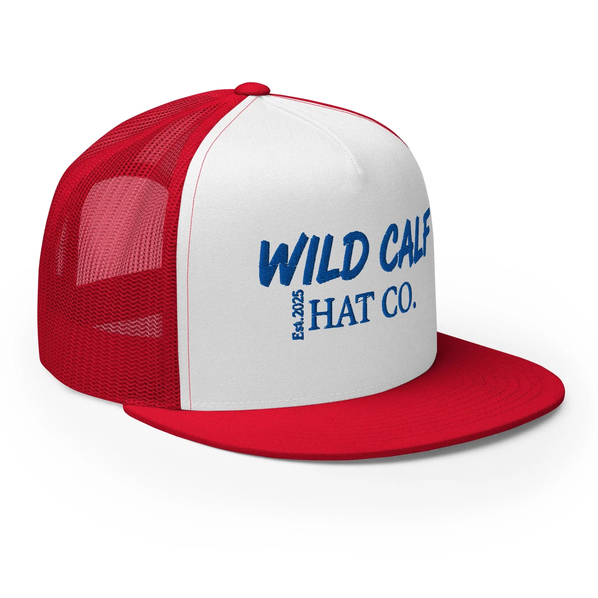 Royal Blue Signature Trucker Cap - Wild Calf Hat Company