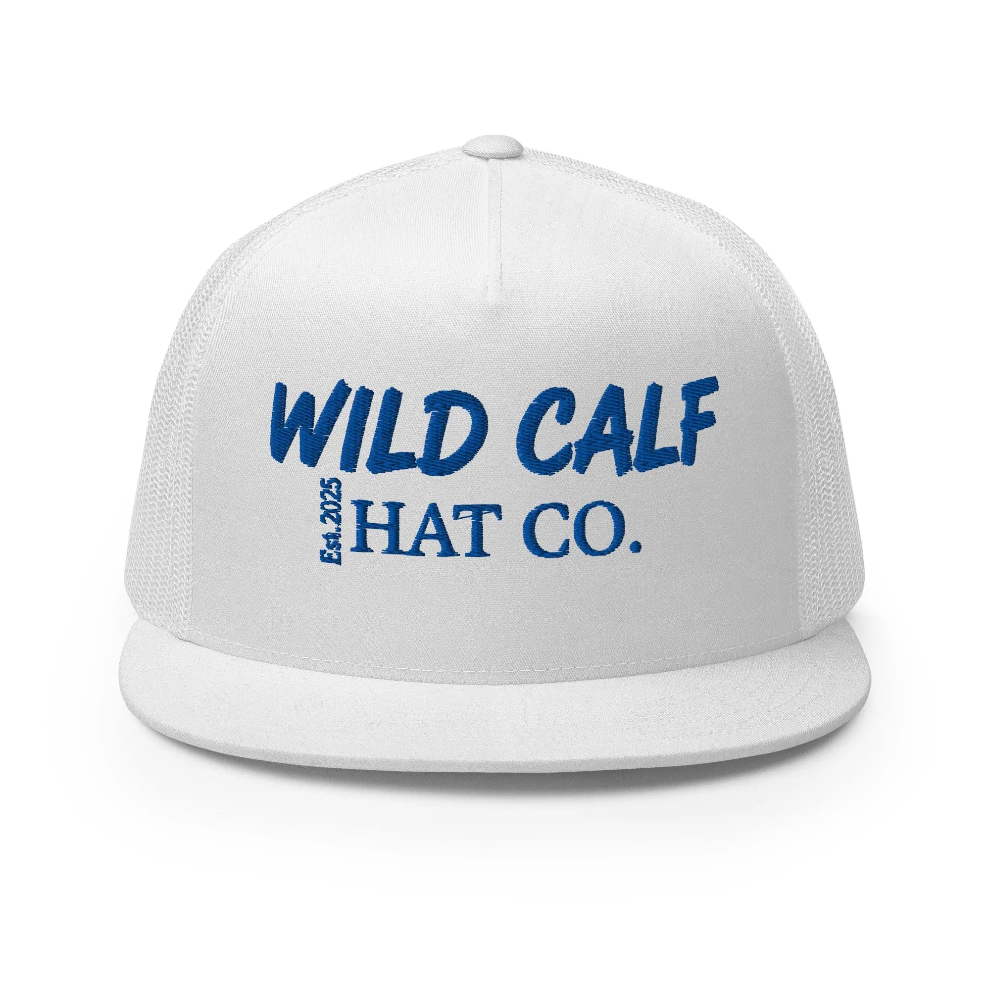 Royal Blue Signature Trucker Cap - Wild Calf Hat Company