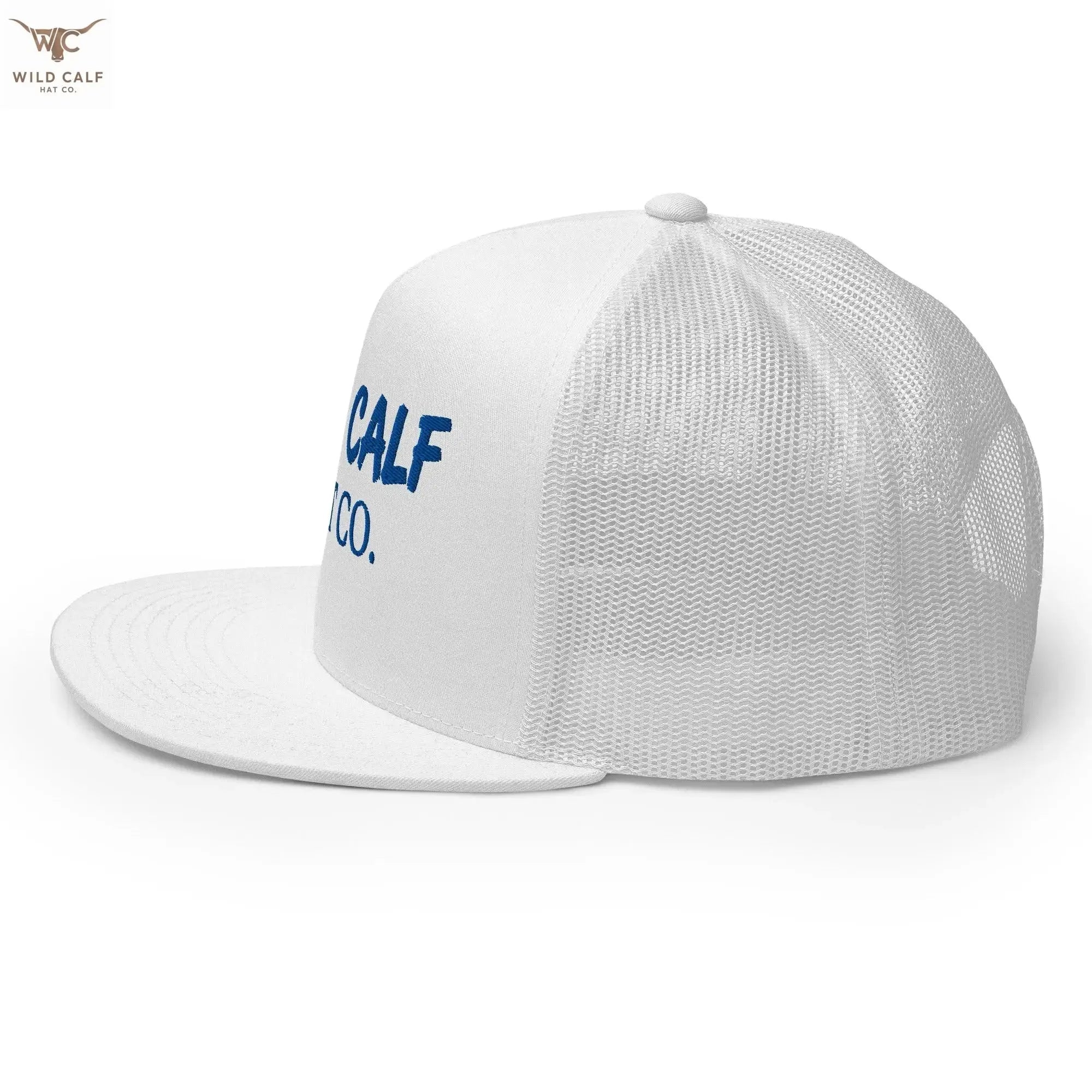 Royal Blue Signature Trucker Cap - Wild Calf Hat Company