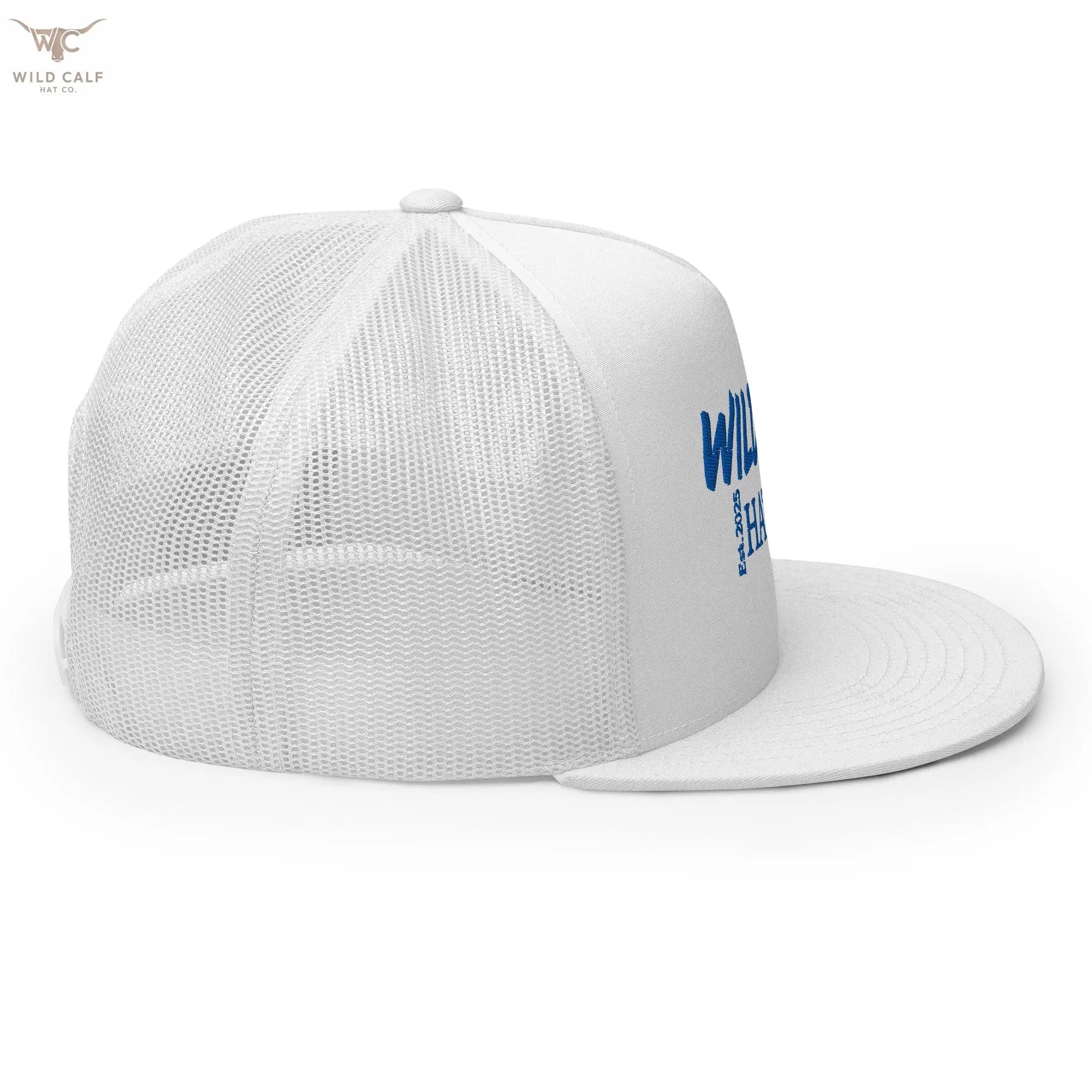 Royal Blue Signature Trucker Cap - Wild Calf Hat Company