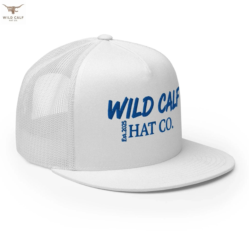 Royal Blue Signature Trucker Cap - Wild Calf Hat Company