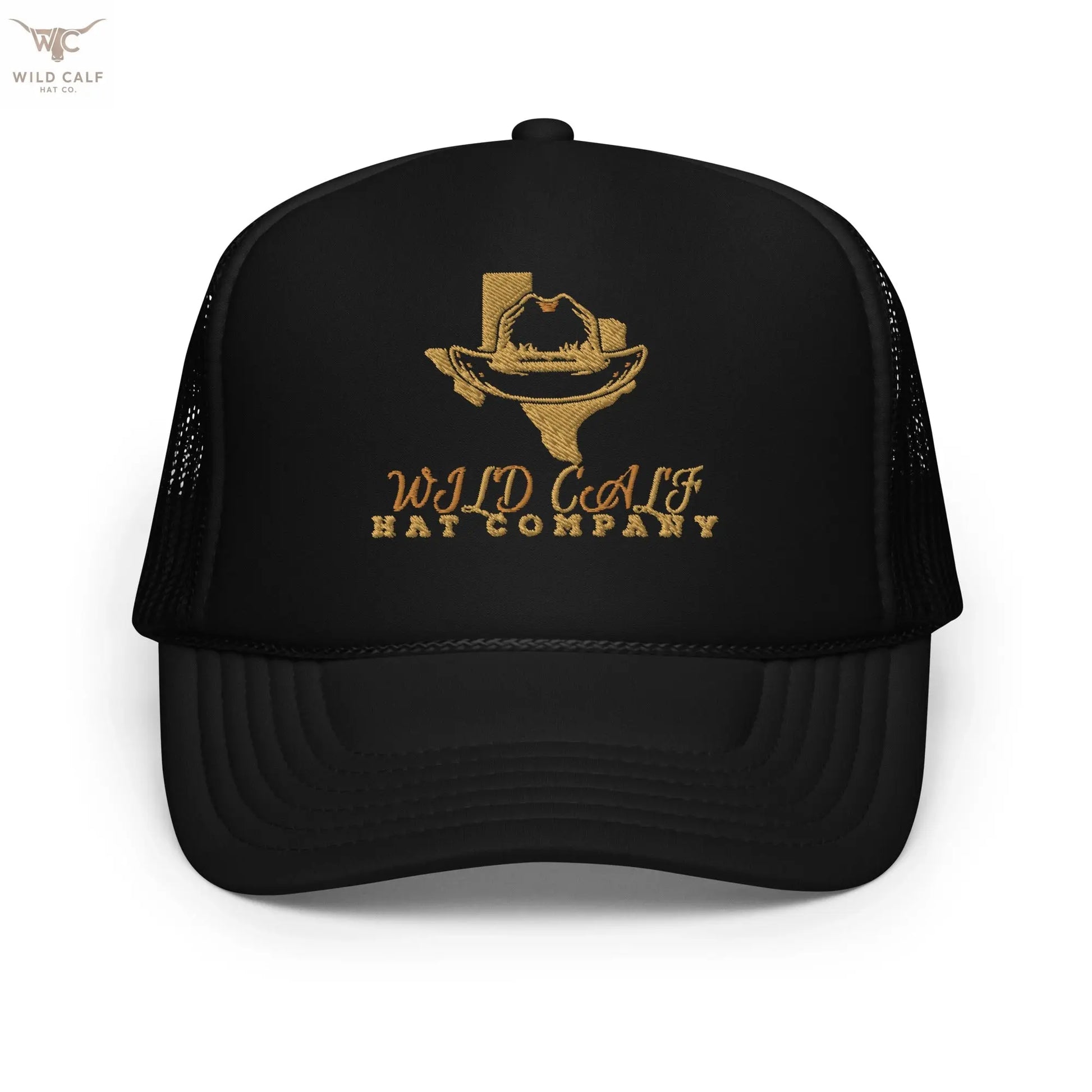 Texas Foam Trucker Cap - Wild Calf Hat Company
