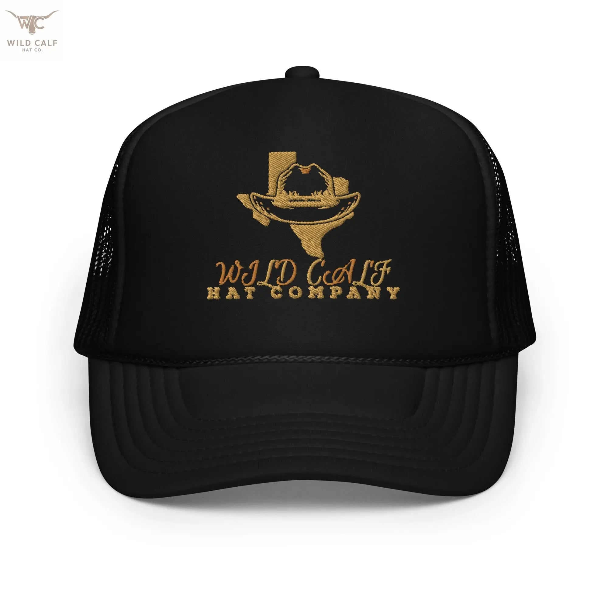 Texas Foam Trucker Cap - Wild Calf Hat Company