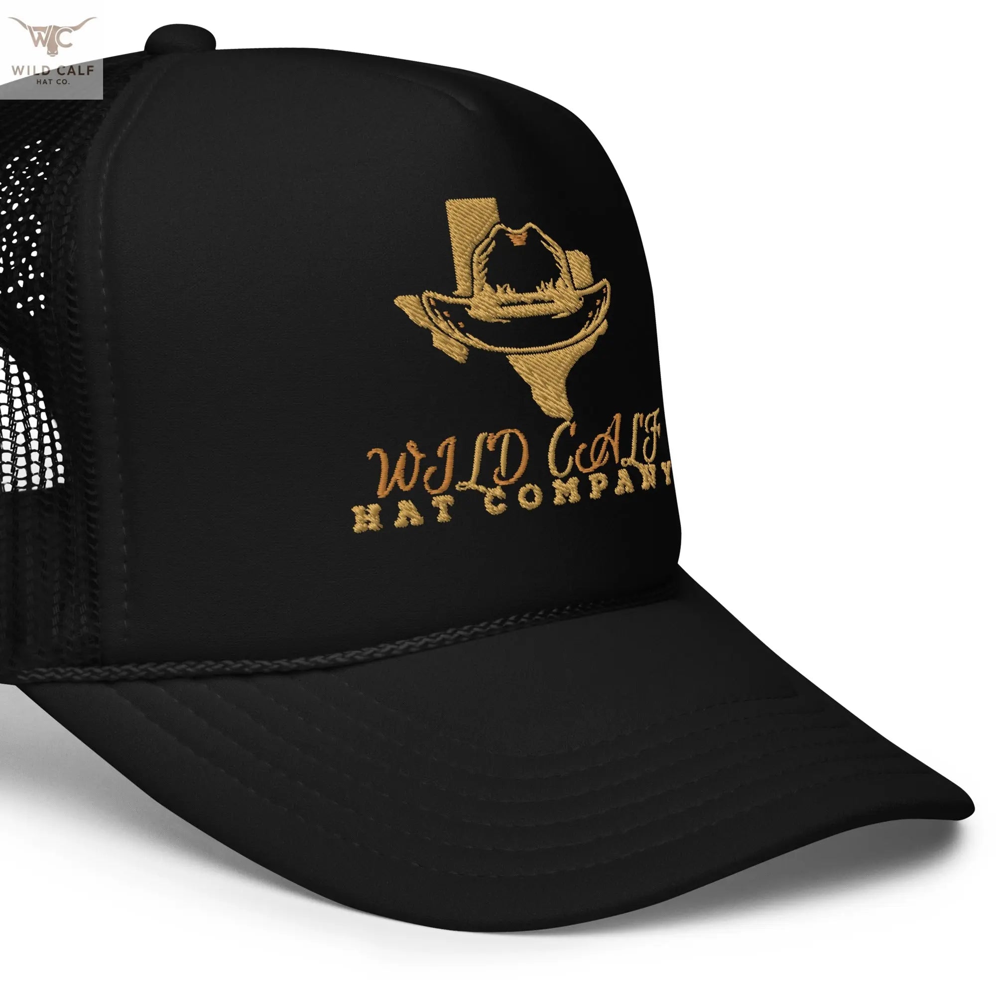 Texas Foam Trucker Cap - Wild Calf Hat Company