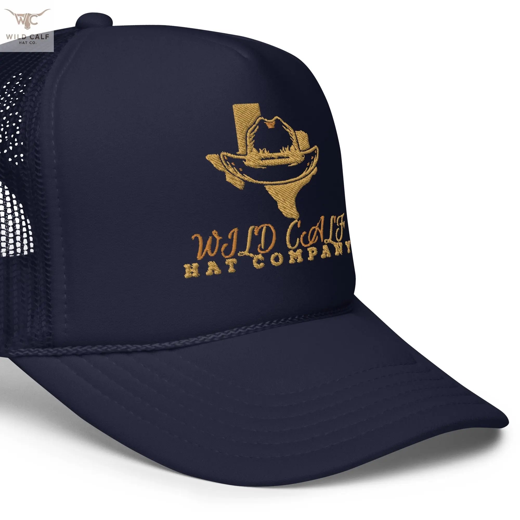 Texas Foam Trucker Cap - Wild Calf Hat Company