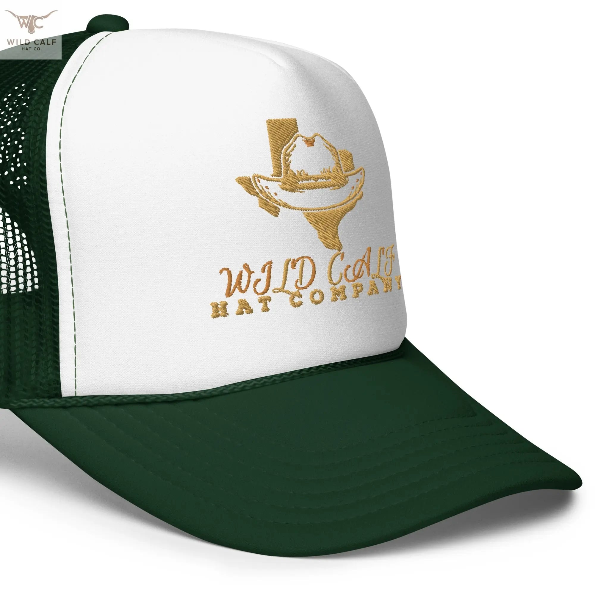 Texas Foam Trucker Cap - Wild Calf Hat Company