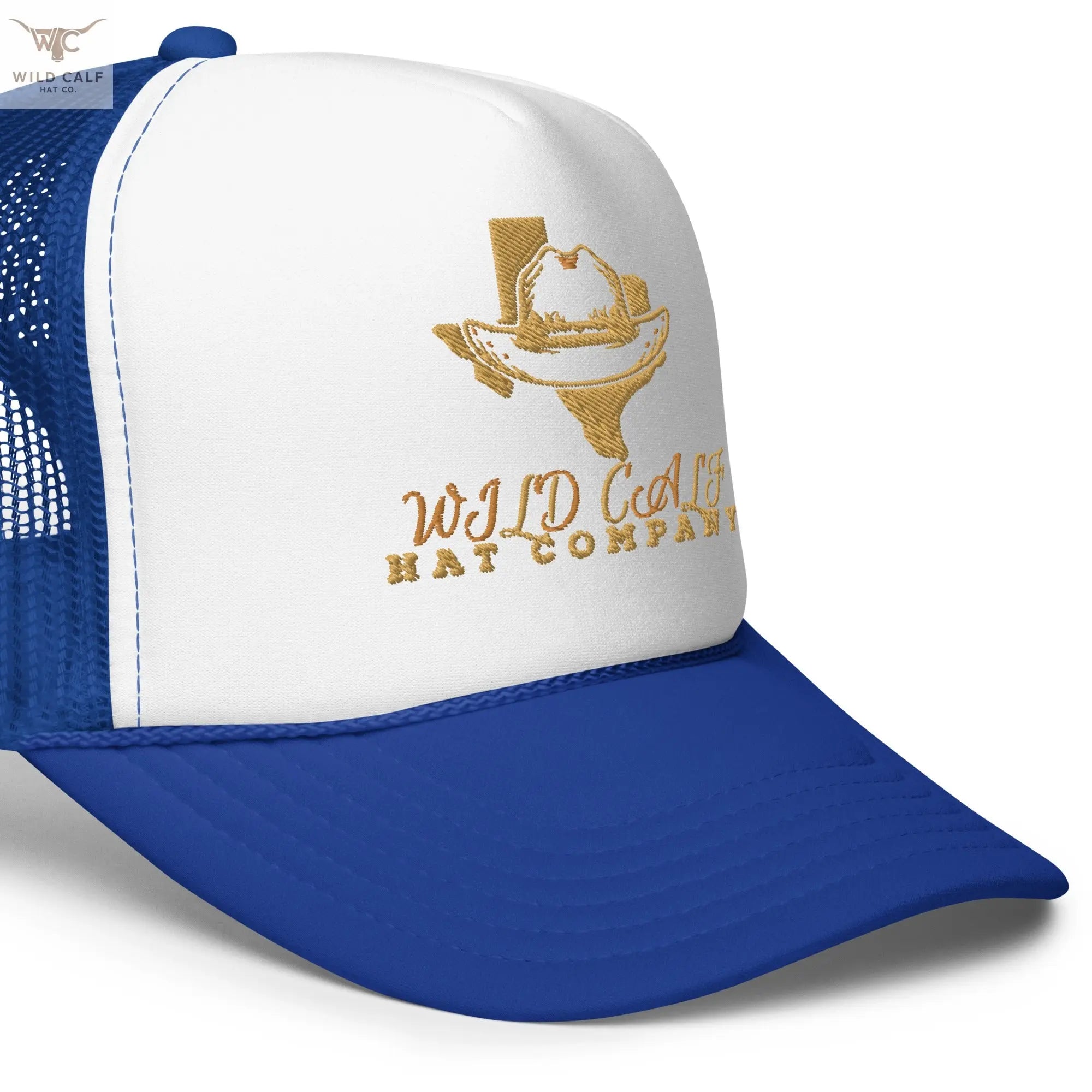 Texas Foam Trucker Cap - Wild Calf Hat Company