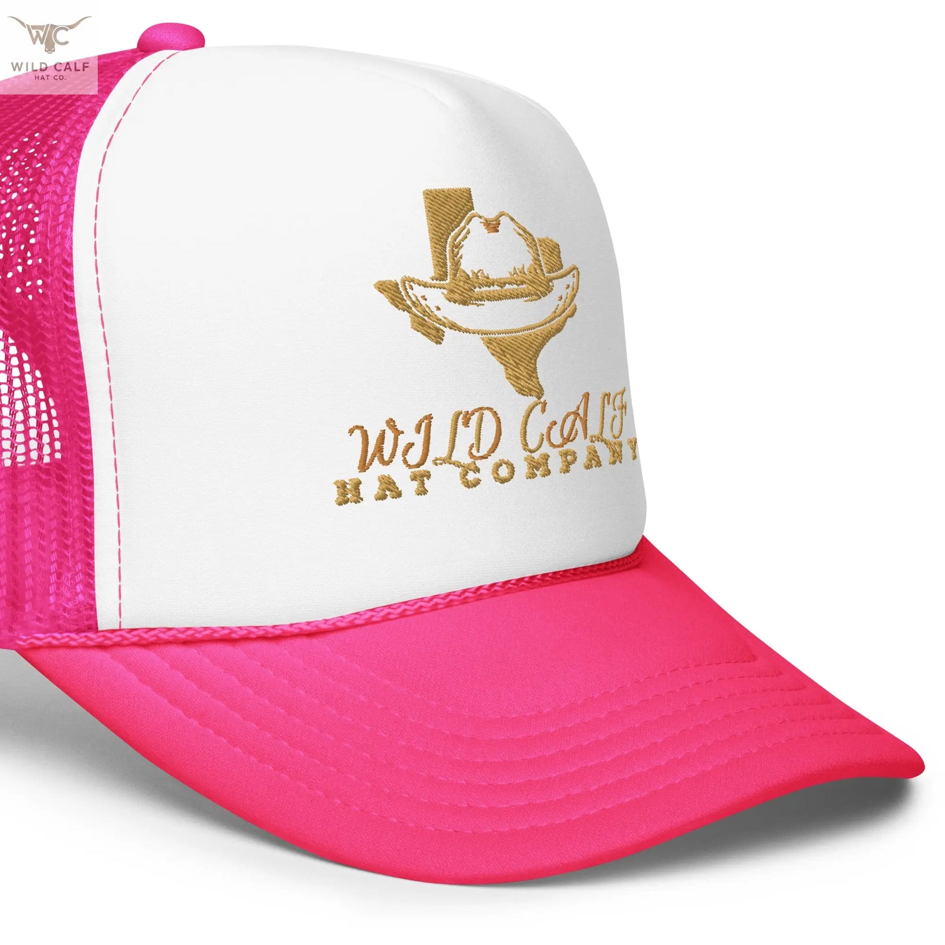 Texas Foam Trucker Cap - Wild Calf Hat Company