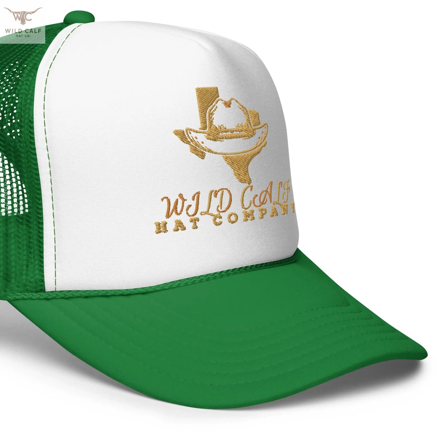 Texas Foam Trucker Cap - Wild Calf Hat Company