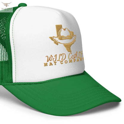 Texas Foam Trucker Cap - Wild Calf Hat Company