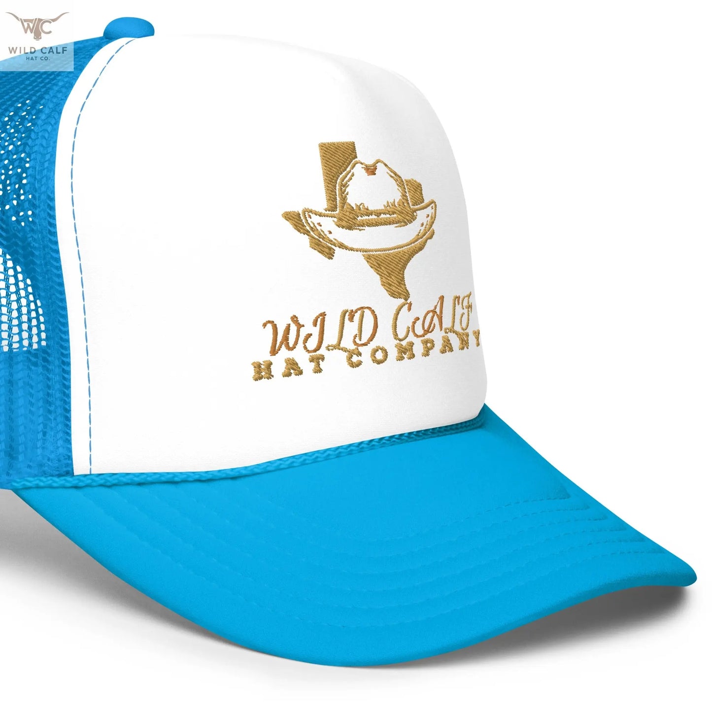 Texas Foam Trucker Cap - Wild Calf Hat Company