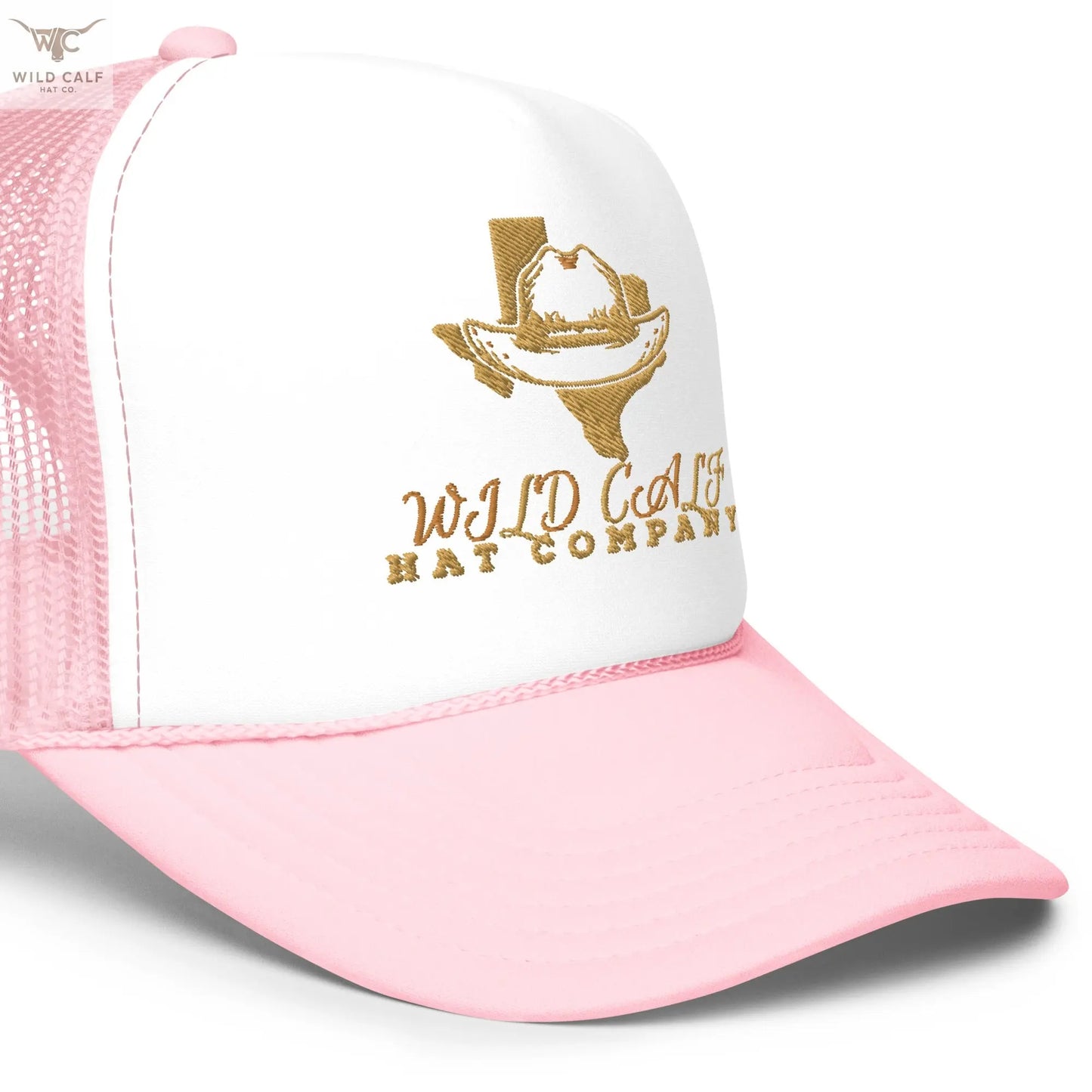 Texas Foam Trucker Cap - Wild Calf Hat Company