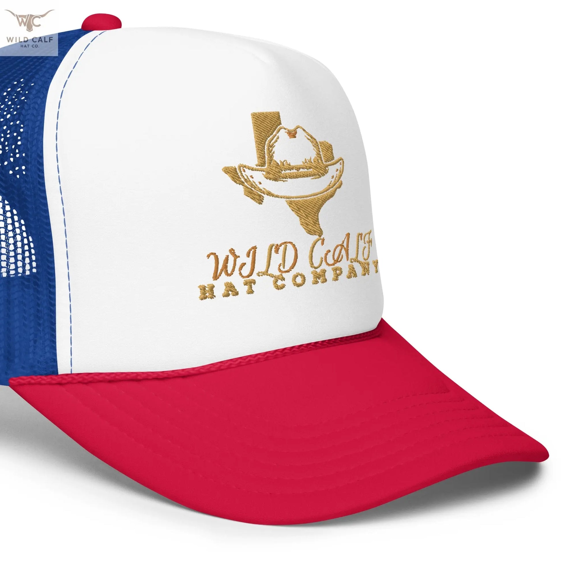 Texas Foam Trucker Cap - Wild Calf Hat Company