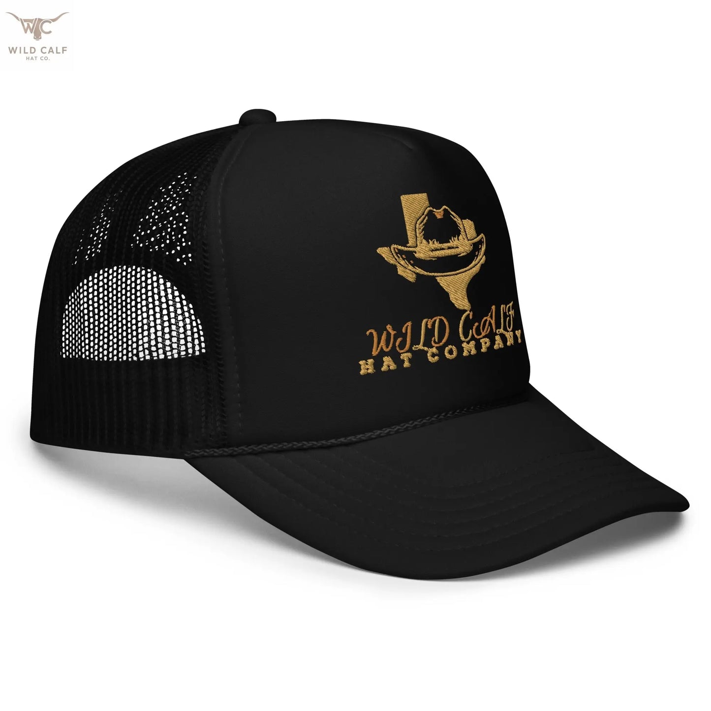 Texas Foam Trucker Cap - Wild Calf Hat Company