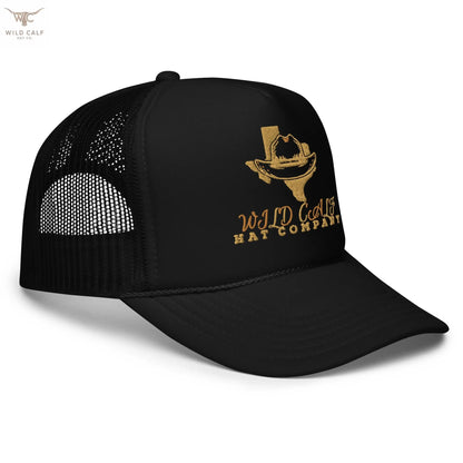 Texas Foam Trucker Cap - Wild Calf Hat Company