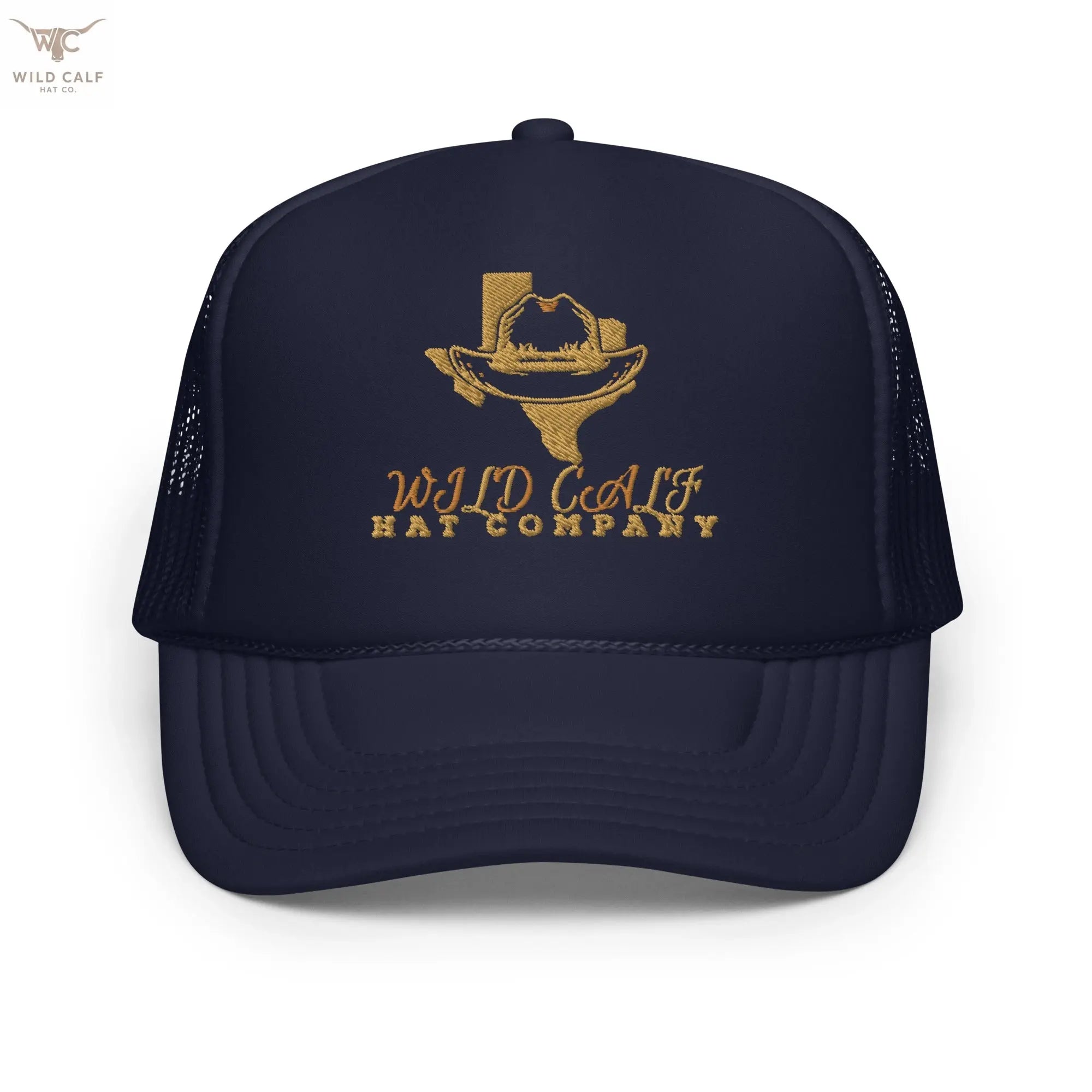 Texas Foam Trucker Cap - Wild Calf Hat Company