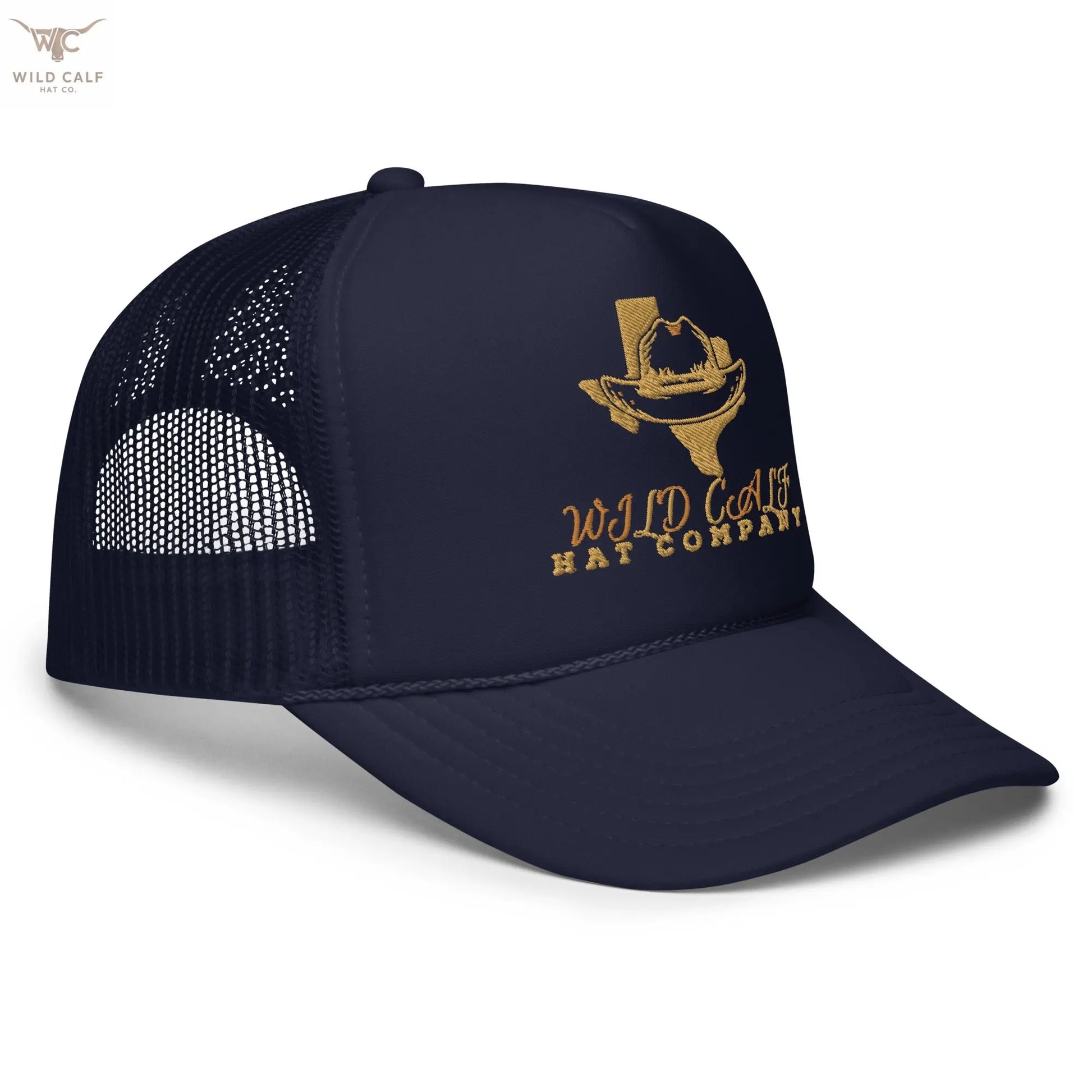 Texas Foam Trucker Cap - Wild Calf Hat Company