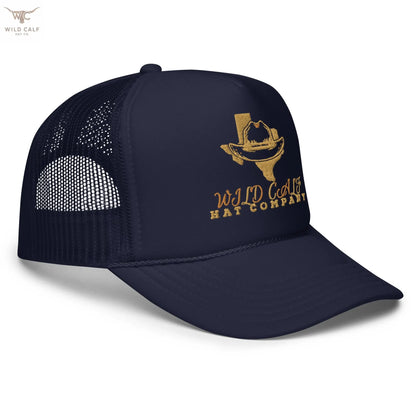 Texas Foam Trucker Cap - Wild Calf Hat Company