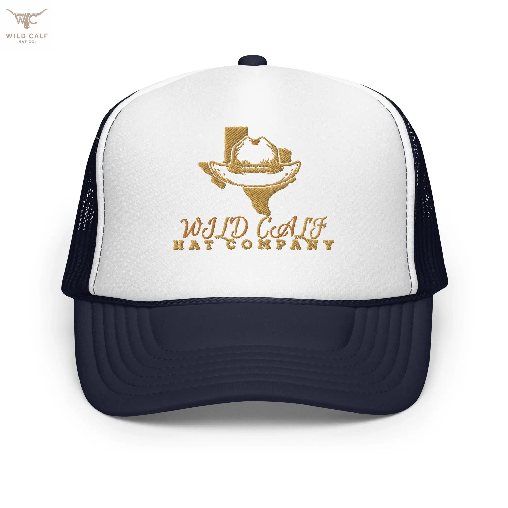 Texas Foam Trucker Cap - Wild Calf Hat Company