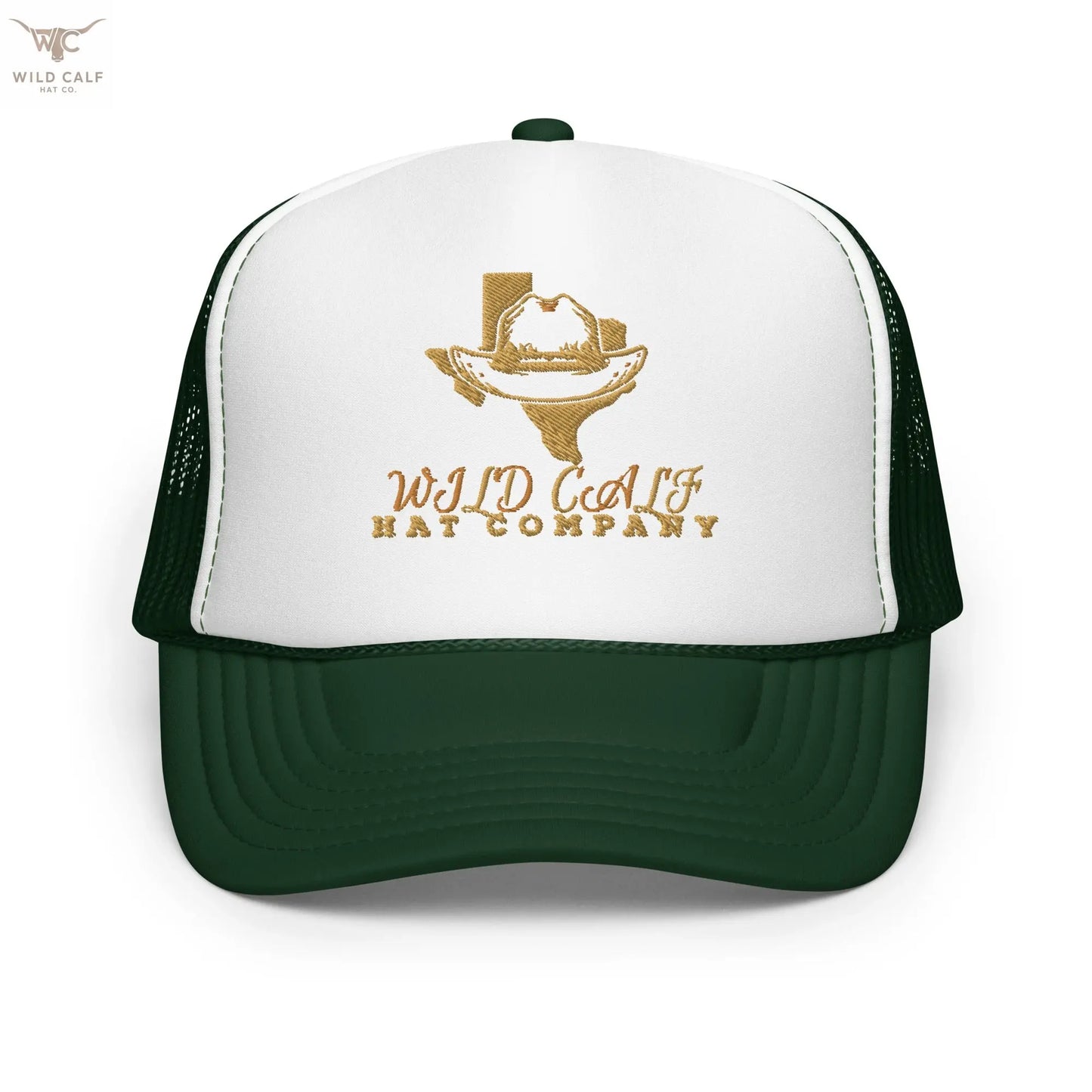 Texas Foam Trucker Cap - Wild Calf Hat Company