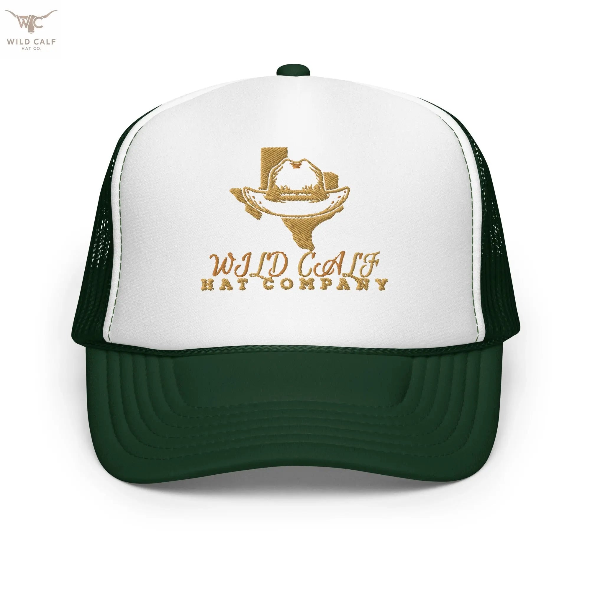 Texas Foam Trucker Cap - Wild Calf Hat Company