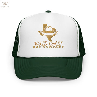 Texas Foam Trucker Cap - Wild Calf Hat Company