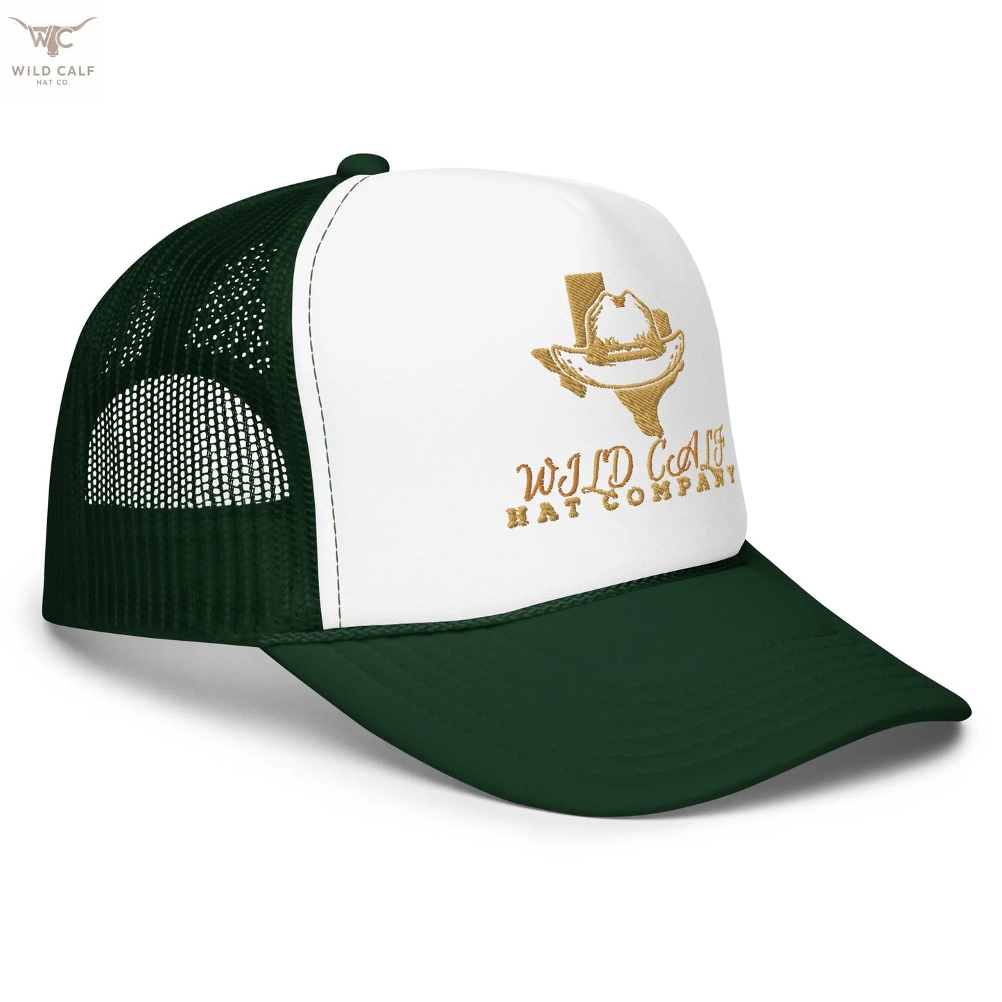 Texas Foam Trucker Cap - Wild Calf Hat Company