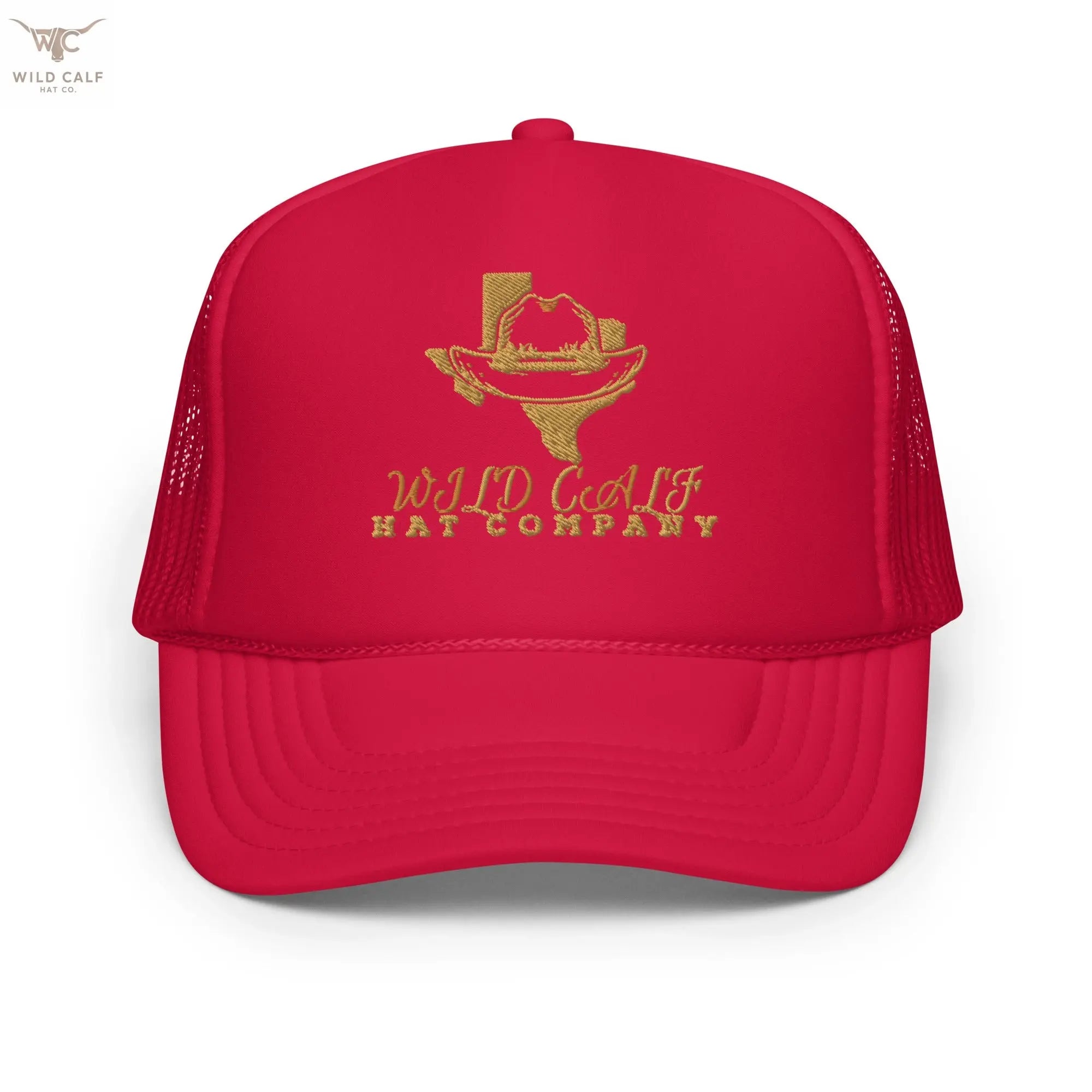 Texas Foam Trucker Cap - Wild Calf Hat Company