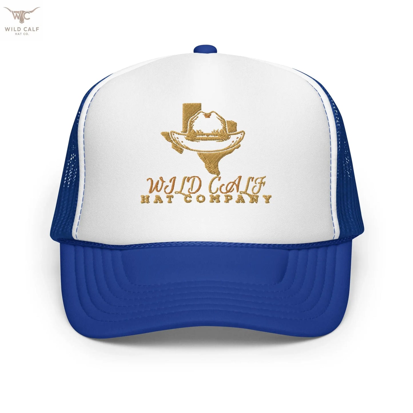 Texas Foam Trucker Cap - Wild Calf Hat Company