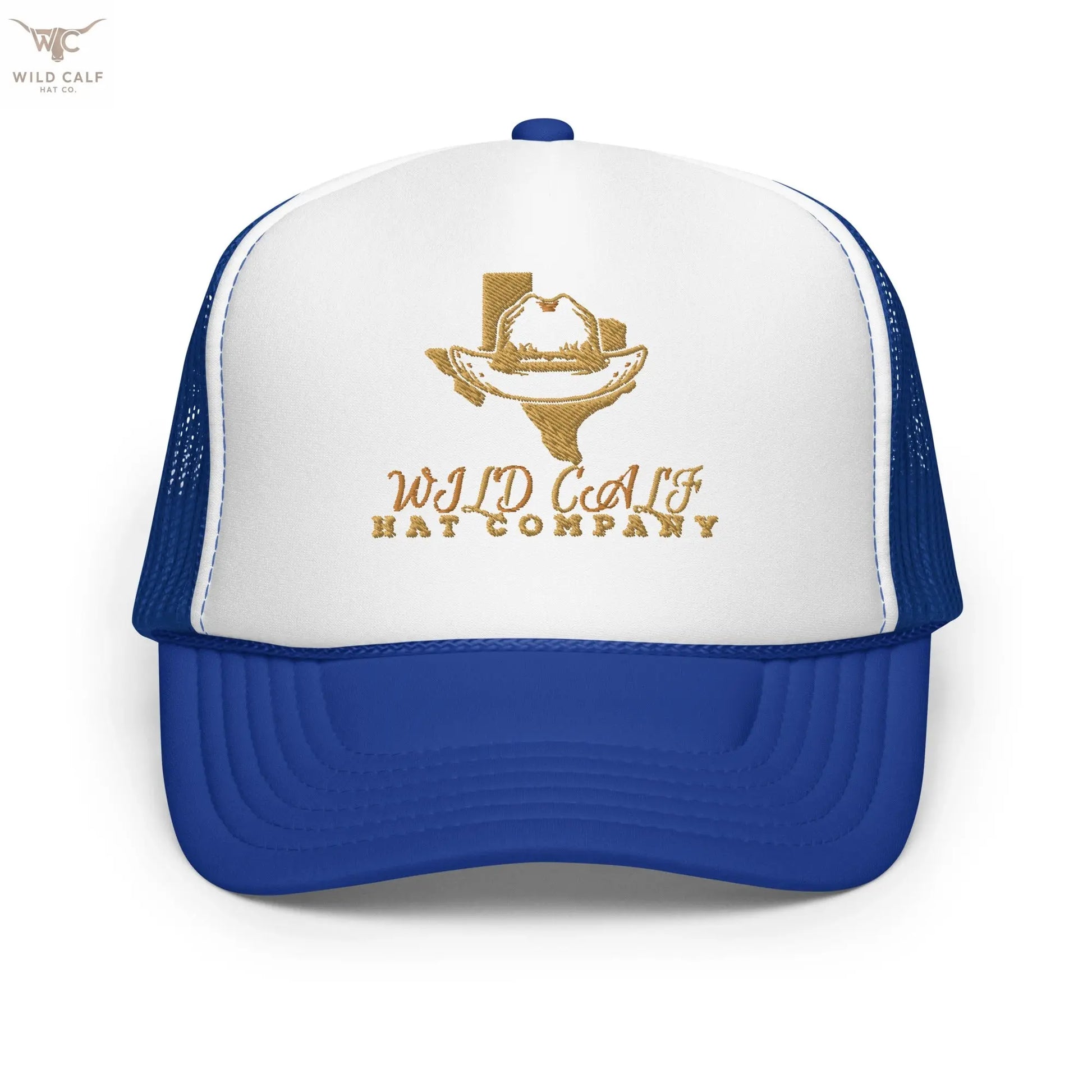 Texas Foam Trucker Cap - Wild Calf Hat Company