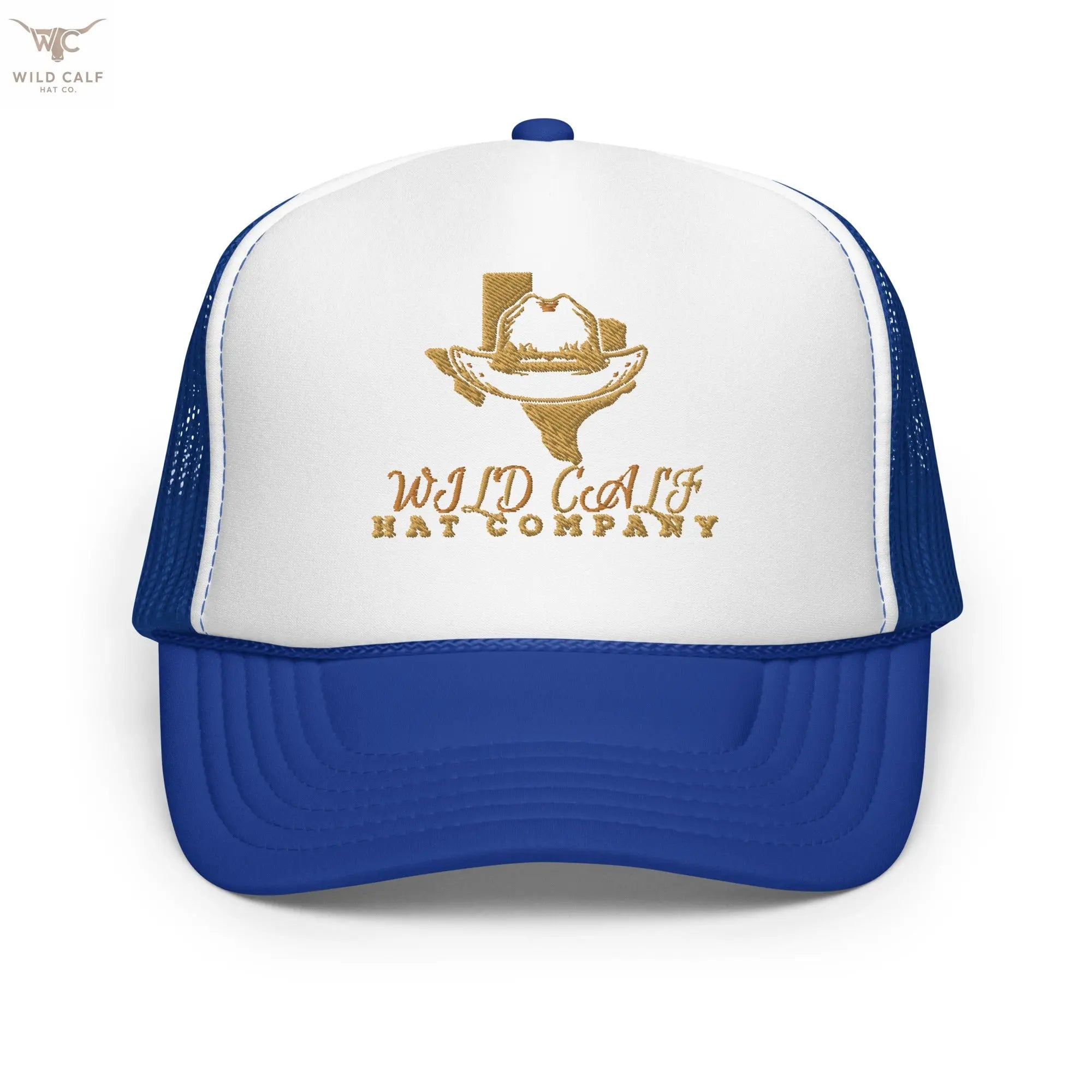 Texas Foam Trucker Cap - Wild Calf Hat Company