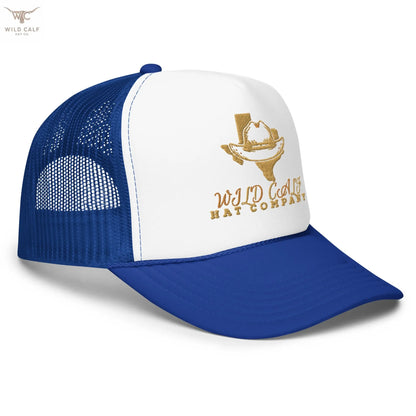 Texas Foam Trucker Cap - Wild Calf Hat Company