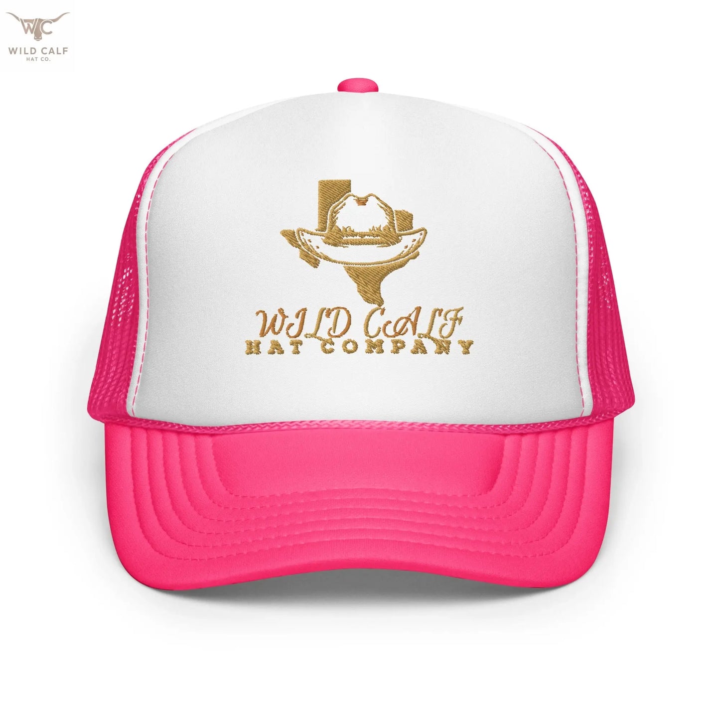 Texas Foam Trucker Cap - Wild Calf Hat Company