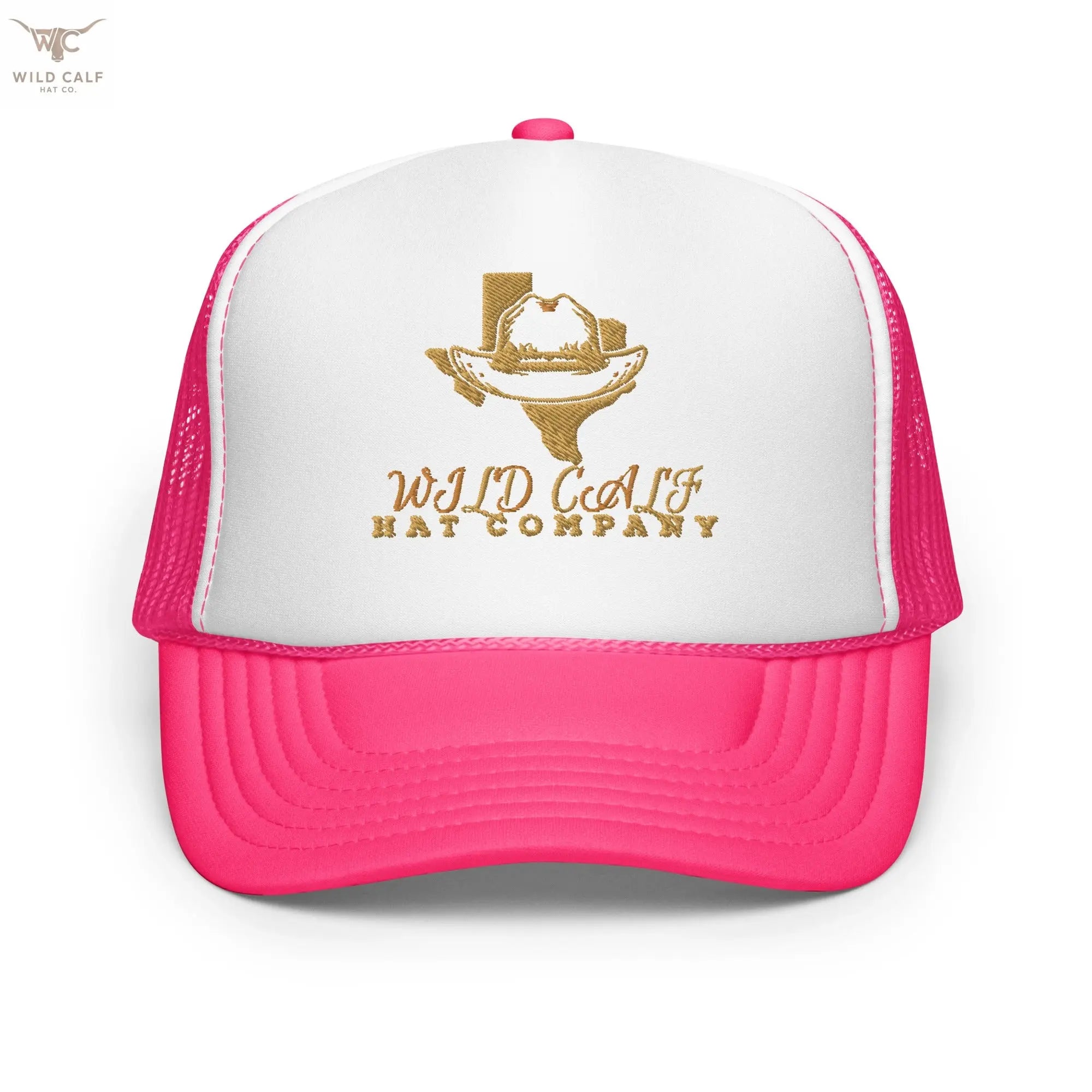 Texas Foam Trucker Cap - Wild Calf Hat Company